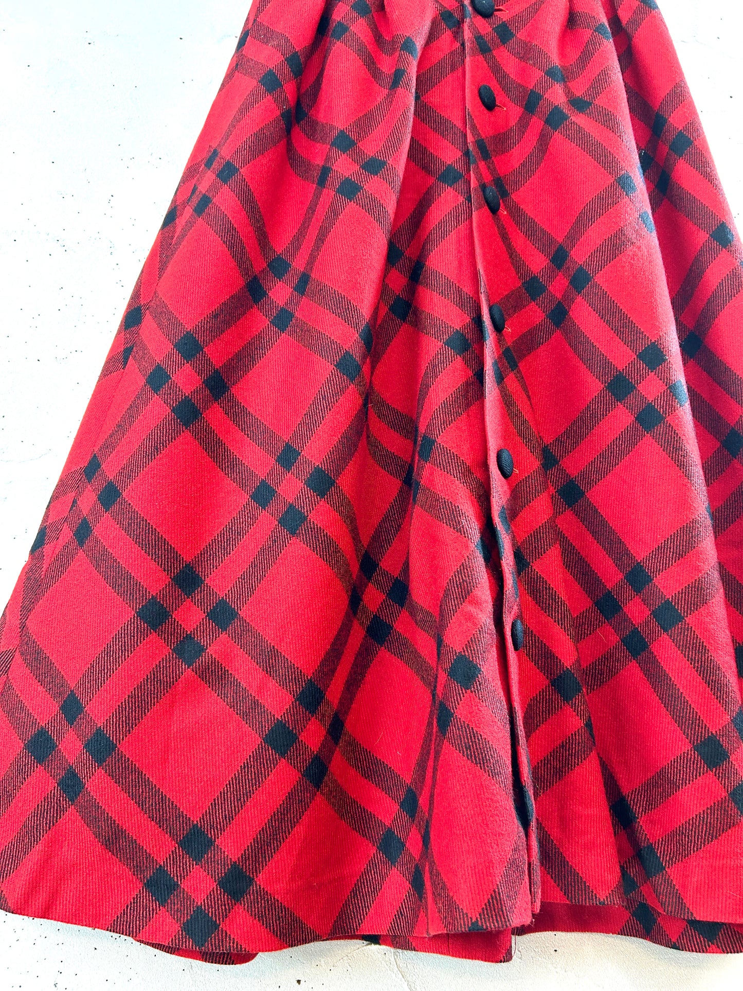 Vintage wool Skirt [J30514]