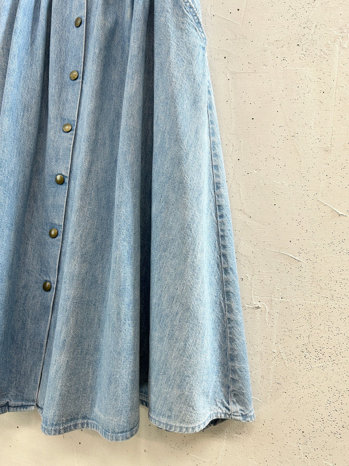 Vintage Denim Skirt [I33815]