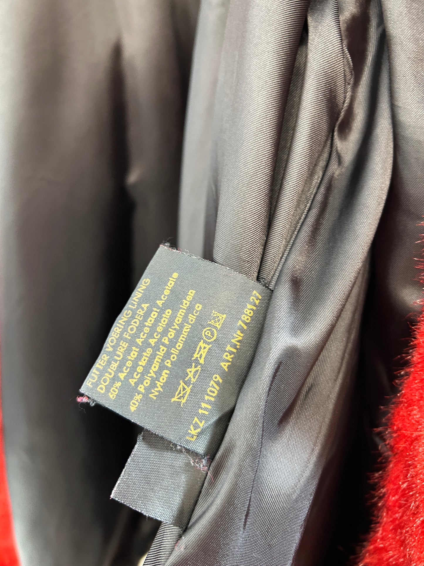 Vintage Eco Fur Coat [A31197]