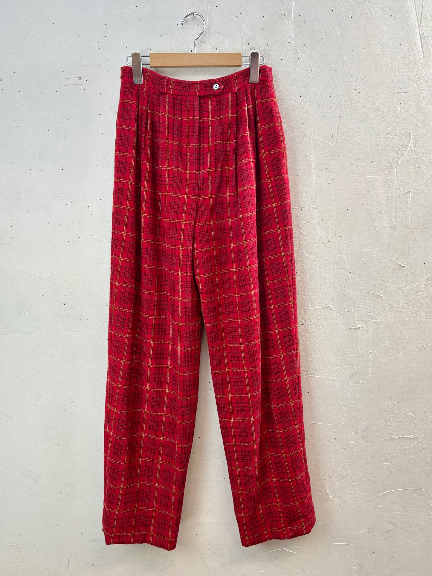 Vintage Plaid Pants 〜JOHN MEYER〜 [L29214]