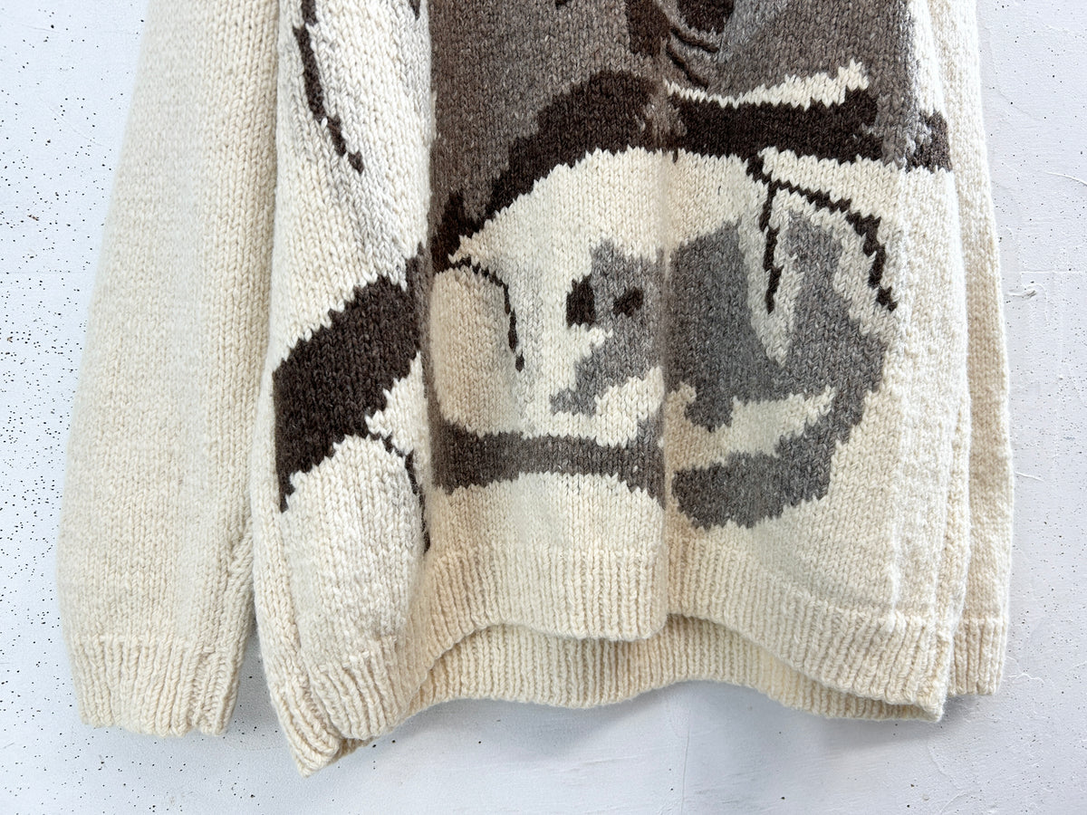 Vintage Knit Sweater [J34329]