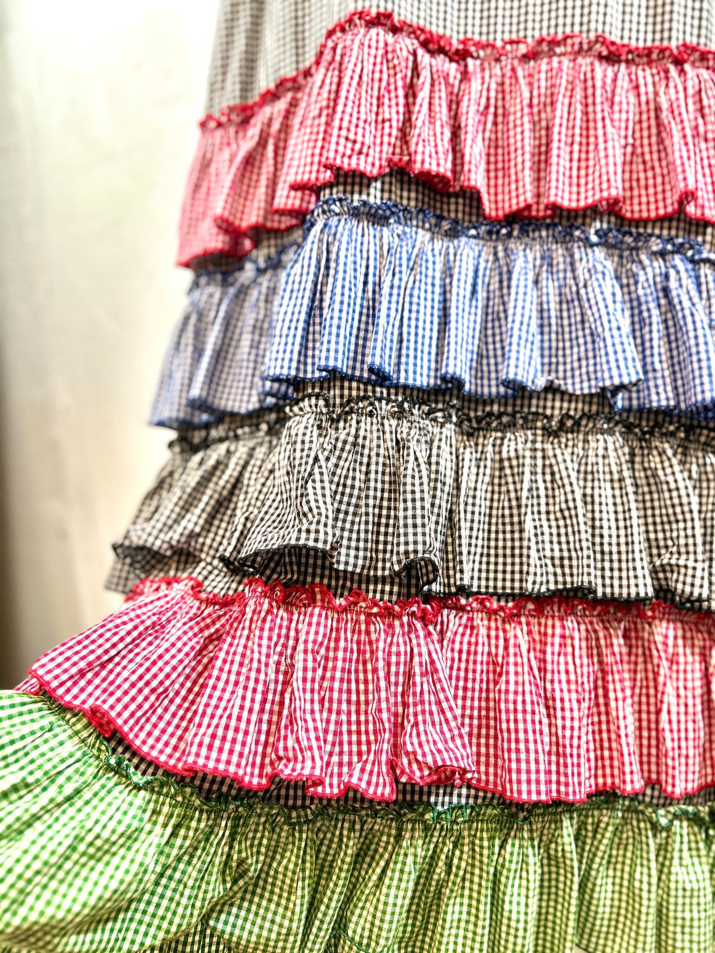 Vintage Tiered Dress  [H30820]