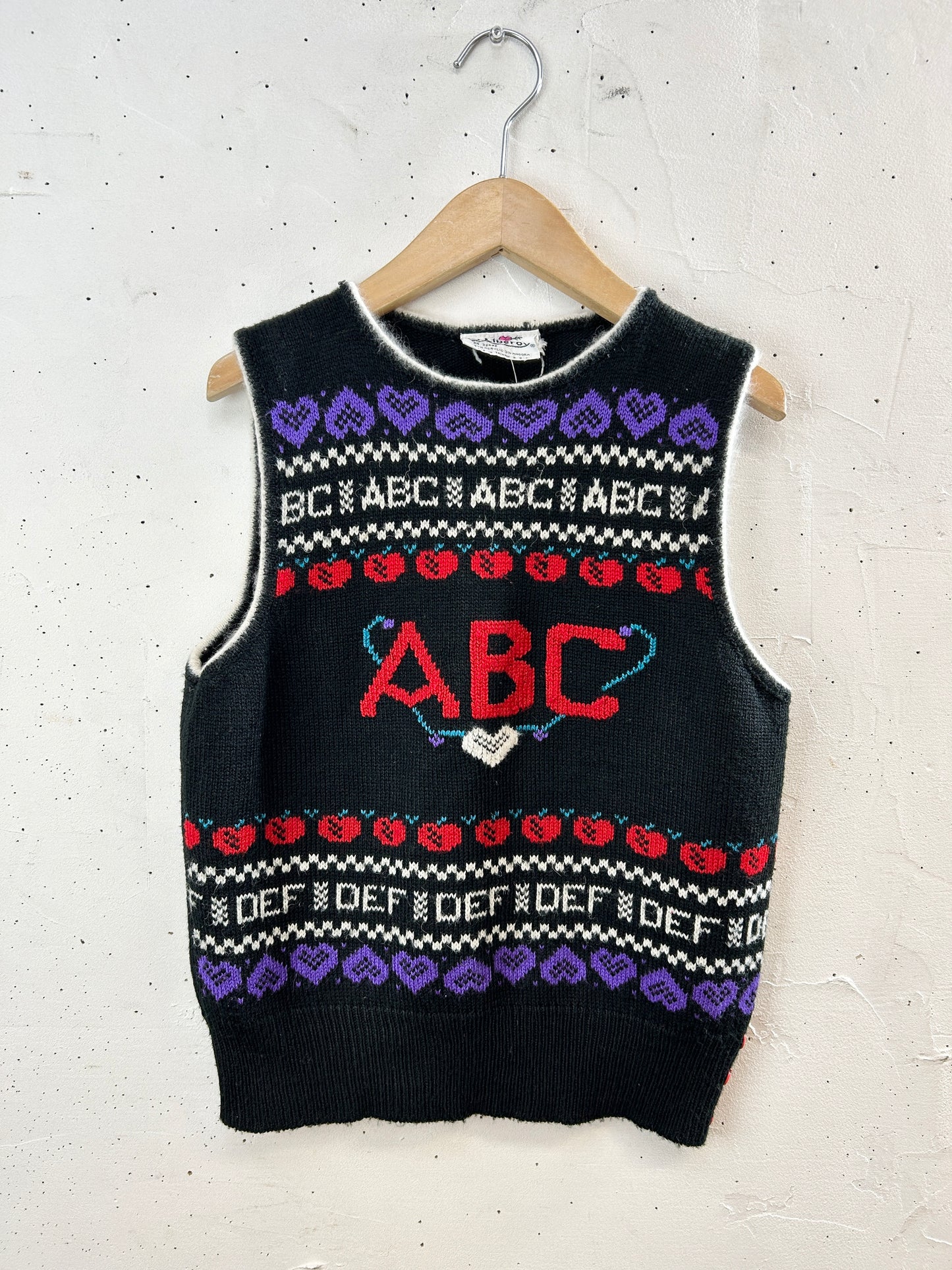 Vintage Knit Vest [I30201]