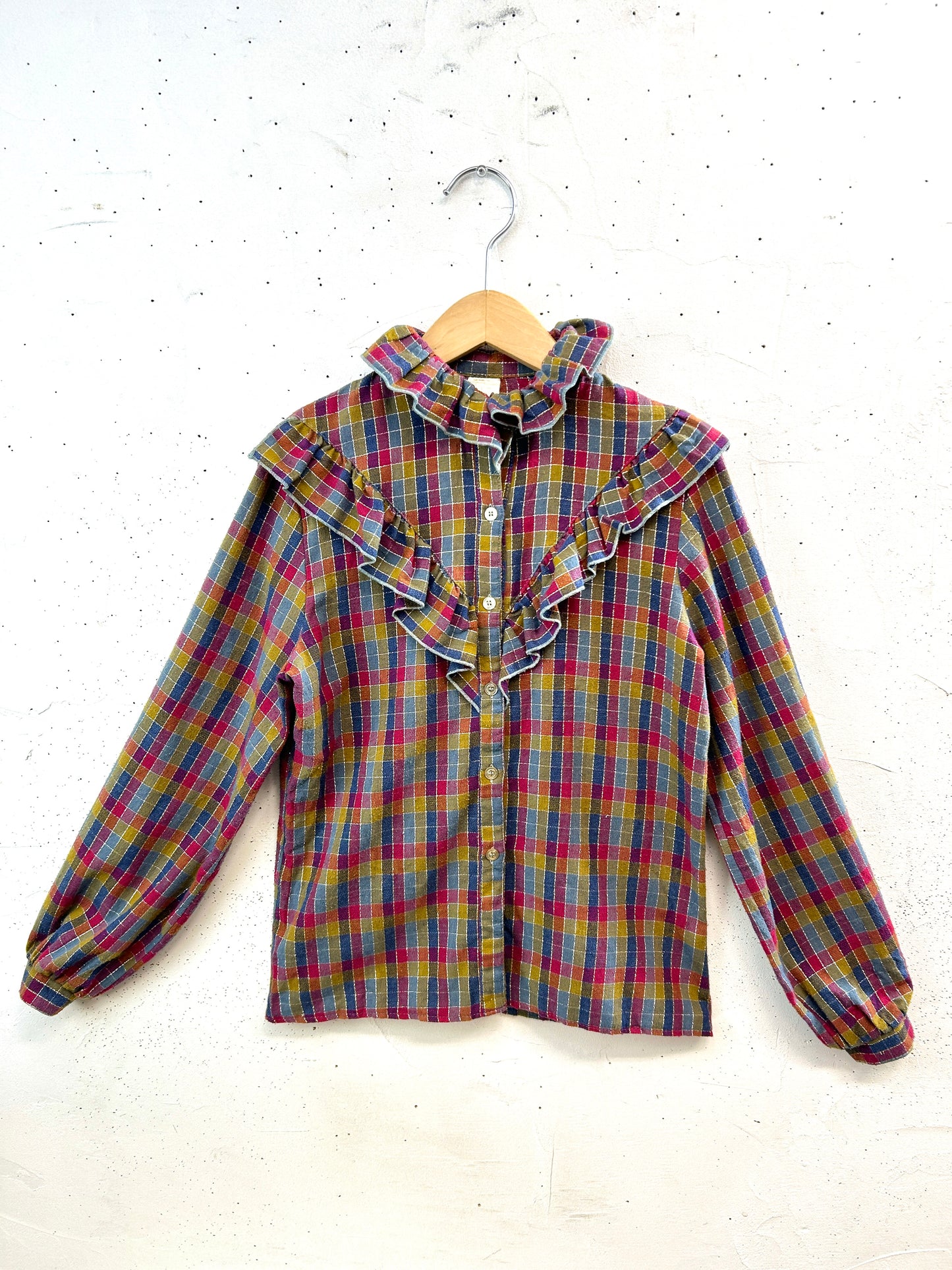’70s Vintage Frills Shirt [A31456]
