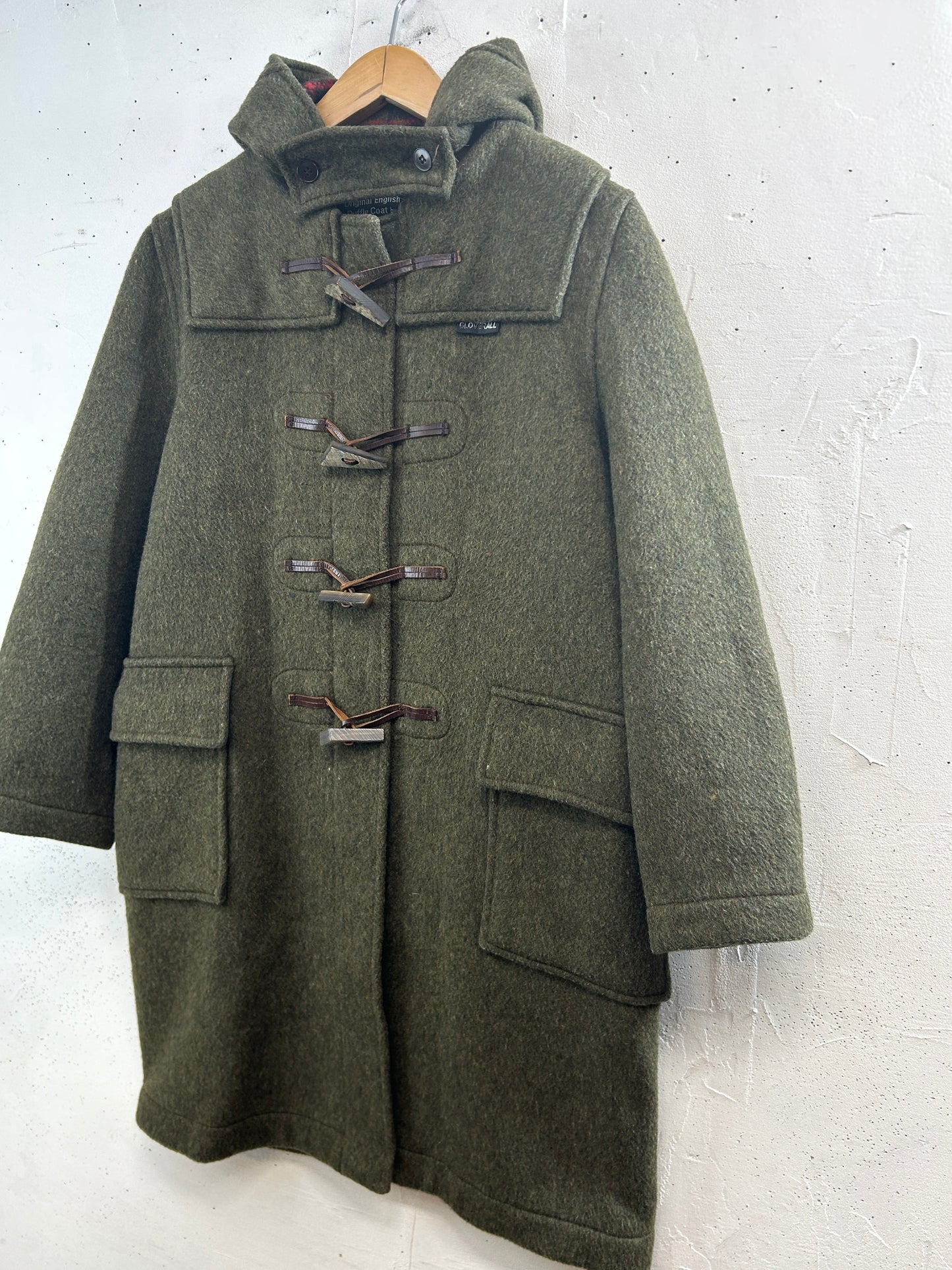 Vintage Duffle Coat 〜Original English Duffle Coat by GLOVERALL〜 MADE IN ENGLAND [L31175]