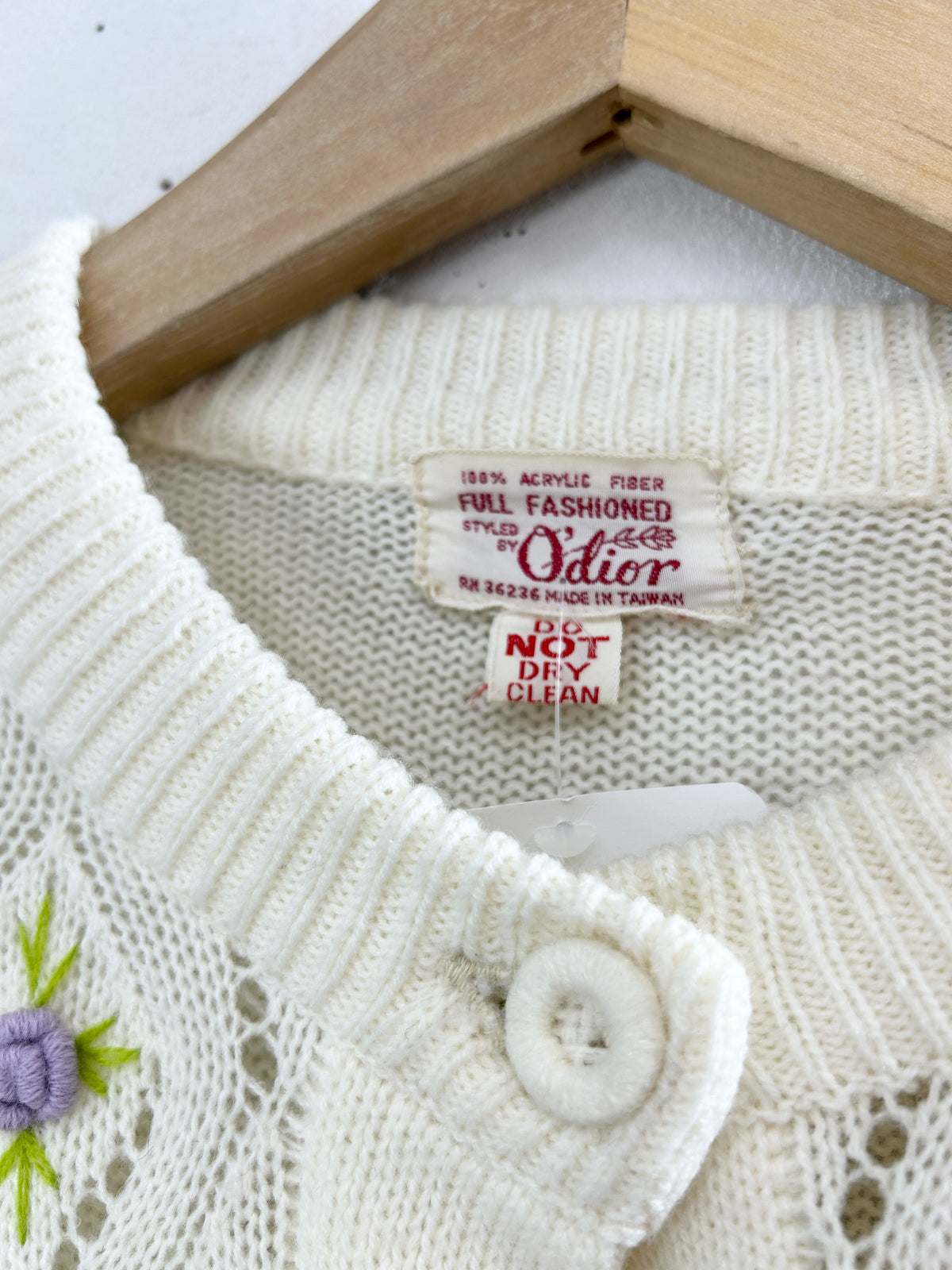 Vintage Knit Cardigan [I33880]