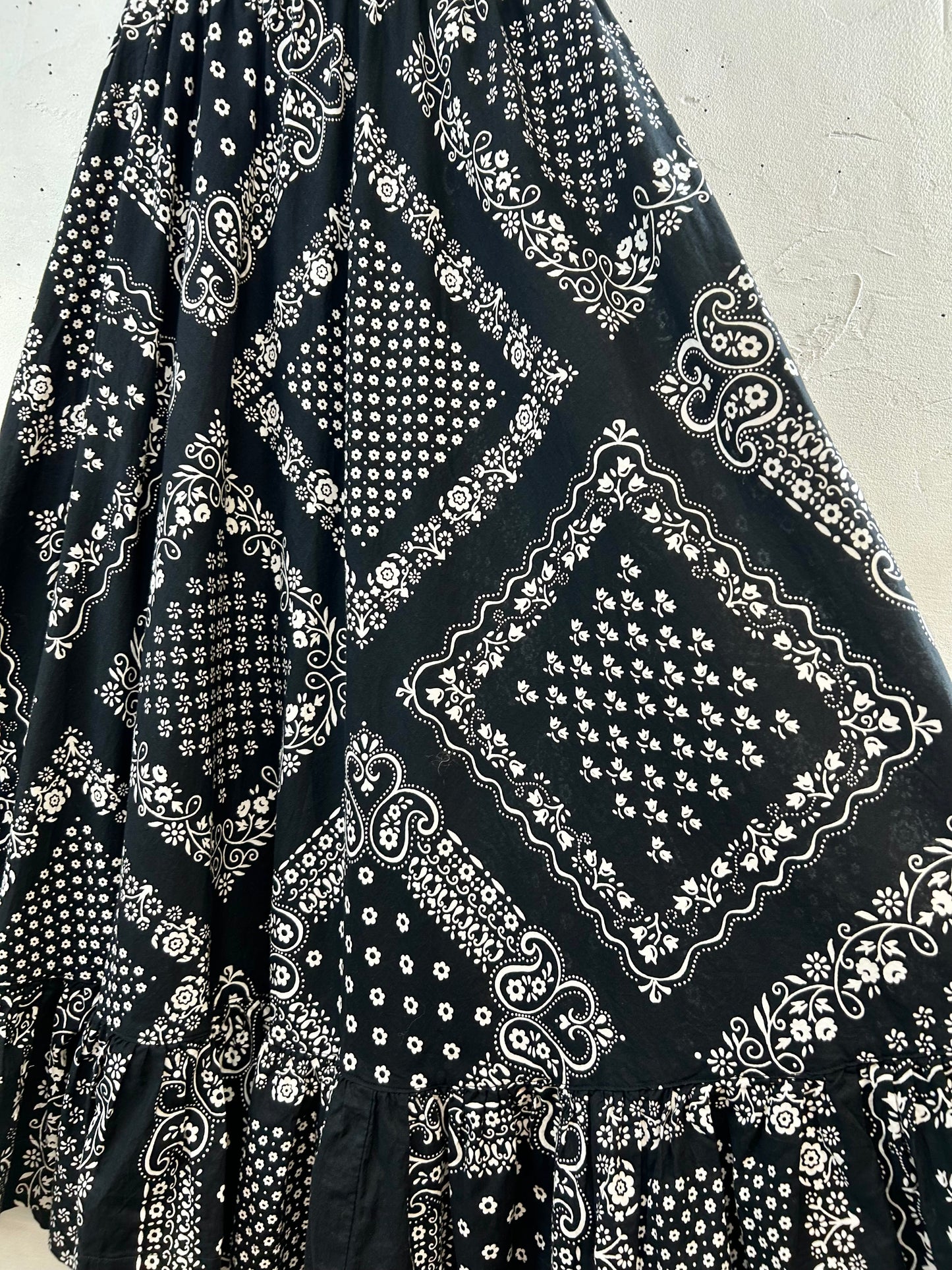 Vintage Bandanna Pattern Skirt [G30613]