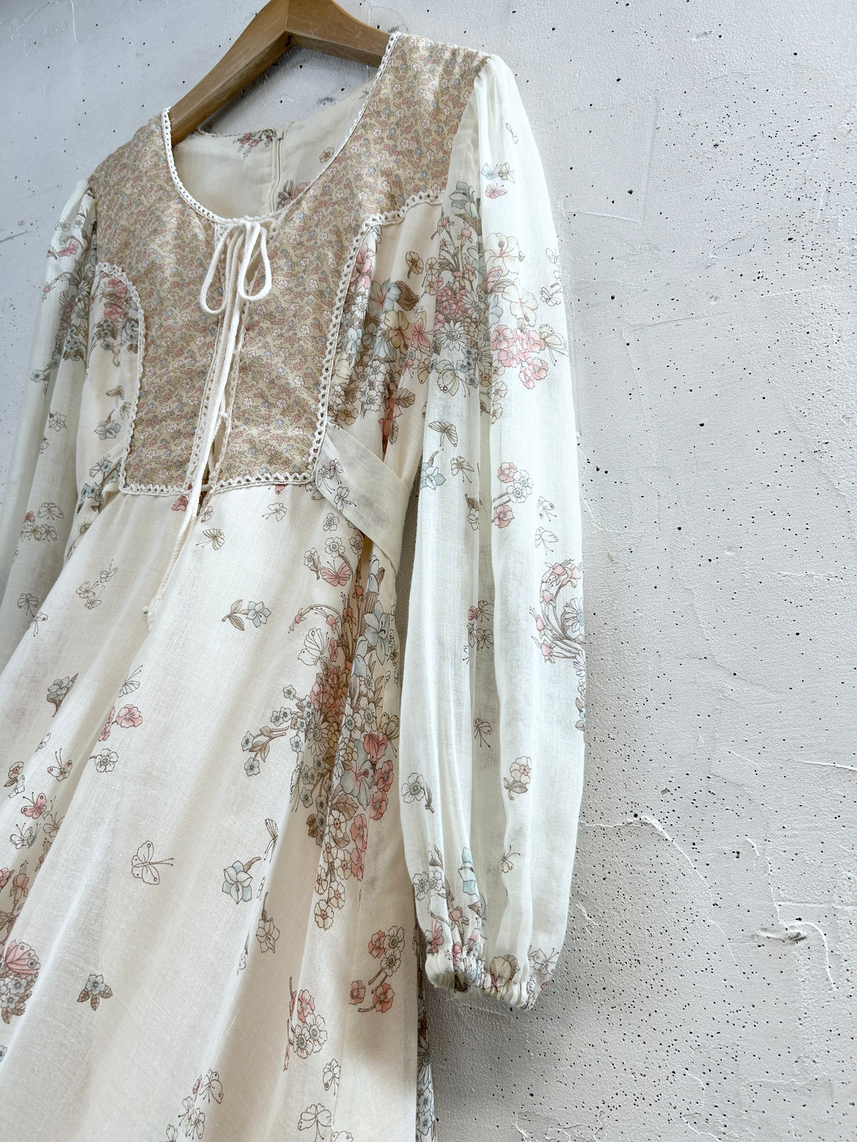 '70s Vintage Dress  [J34187]