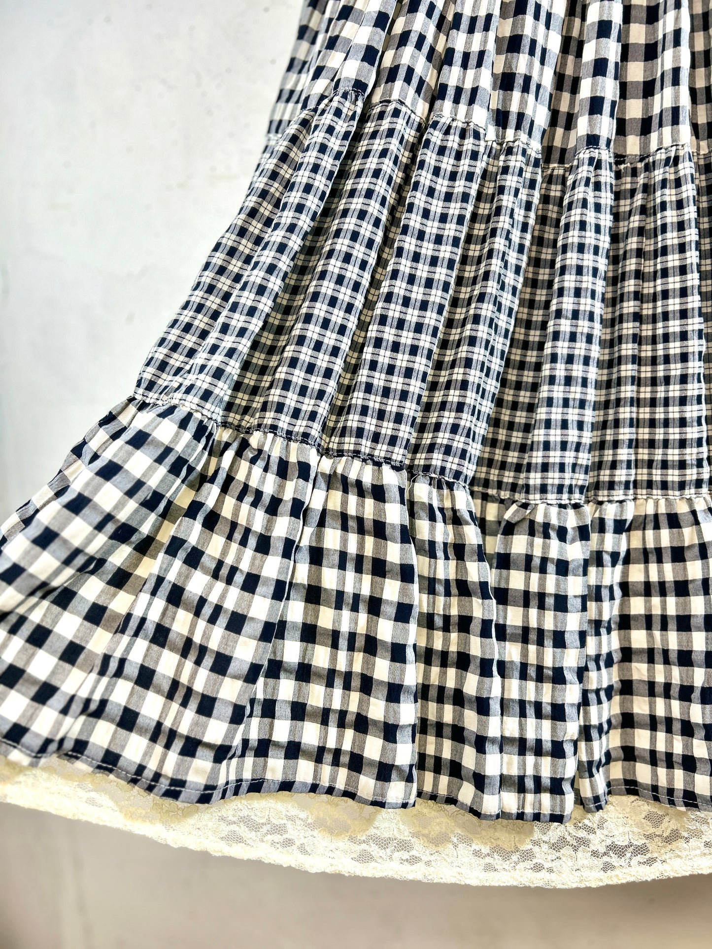 Vintage Tiered Skirt MADE IN FRANCE [K30715]