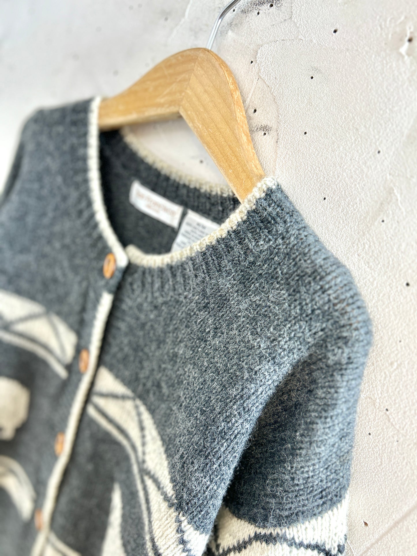 Vintage Knit Cardigan [K30802]