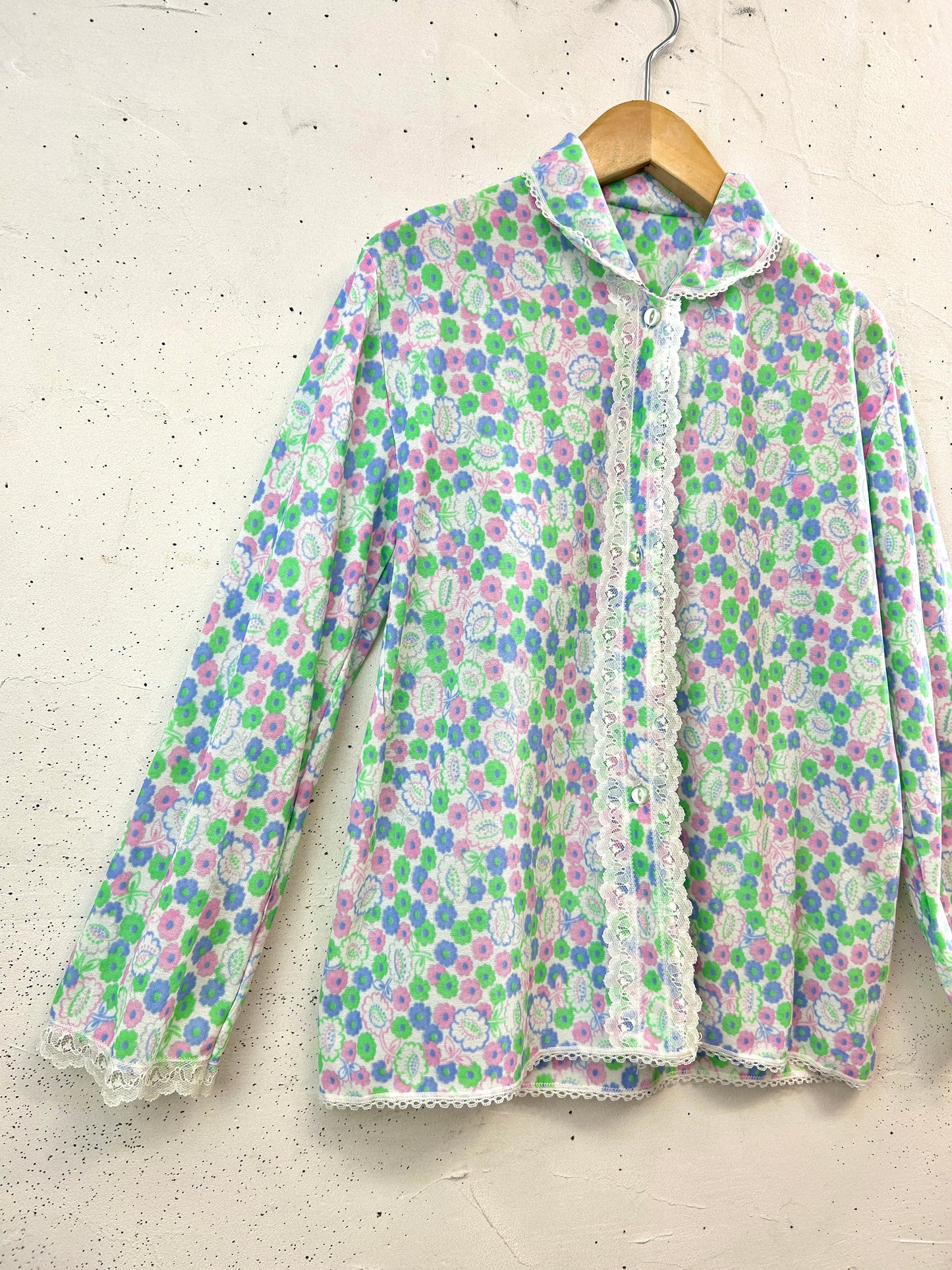 Vintage Flower Shirt [E32272]