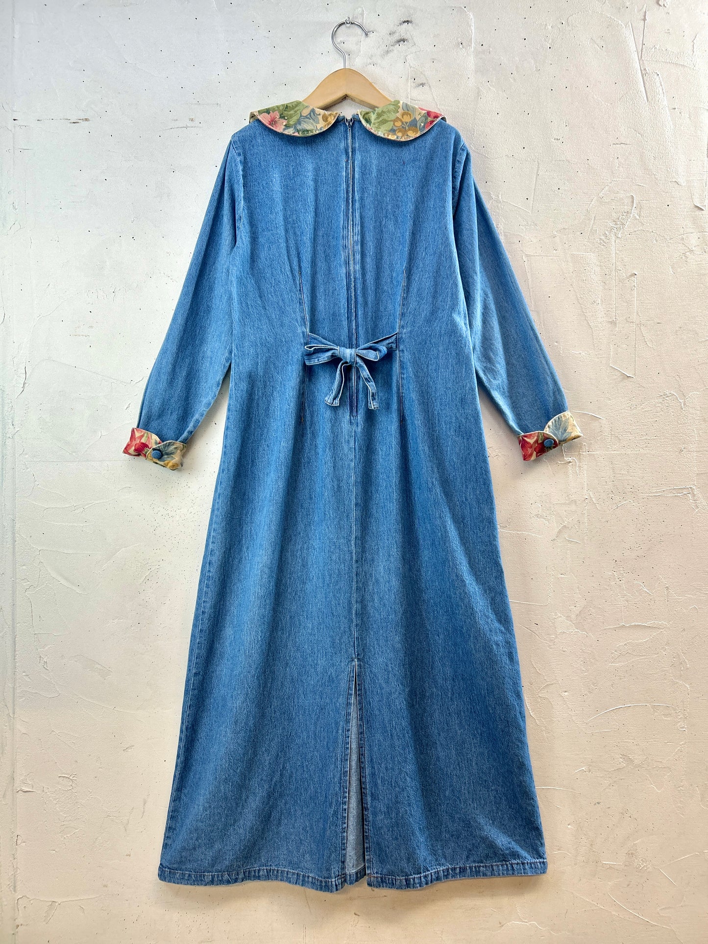 Vintage Denim Dress MADE IN USA [J30531]