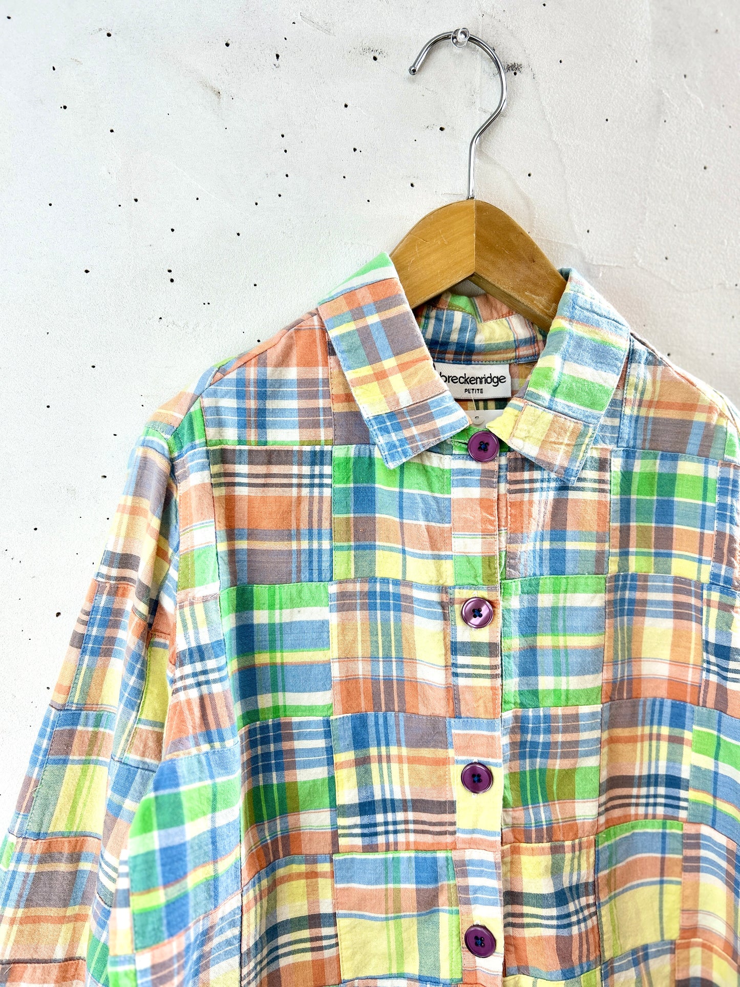 Vintage Plaid Jacket  [I3105]