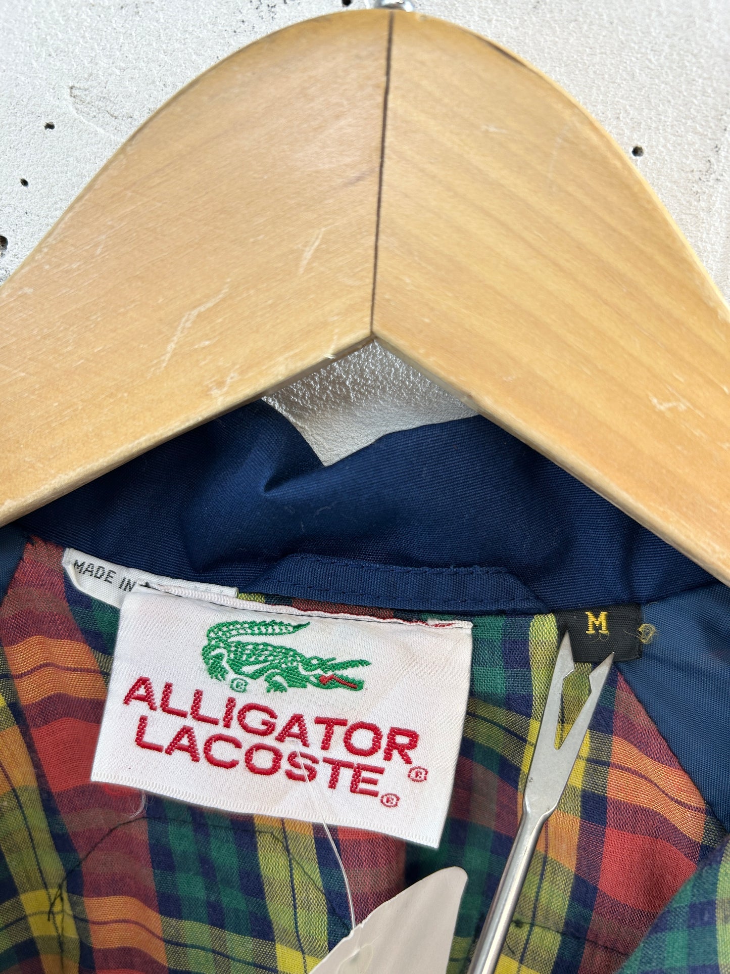 '80s Vintage Jacket 〜LACOSTE〜[K30782]