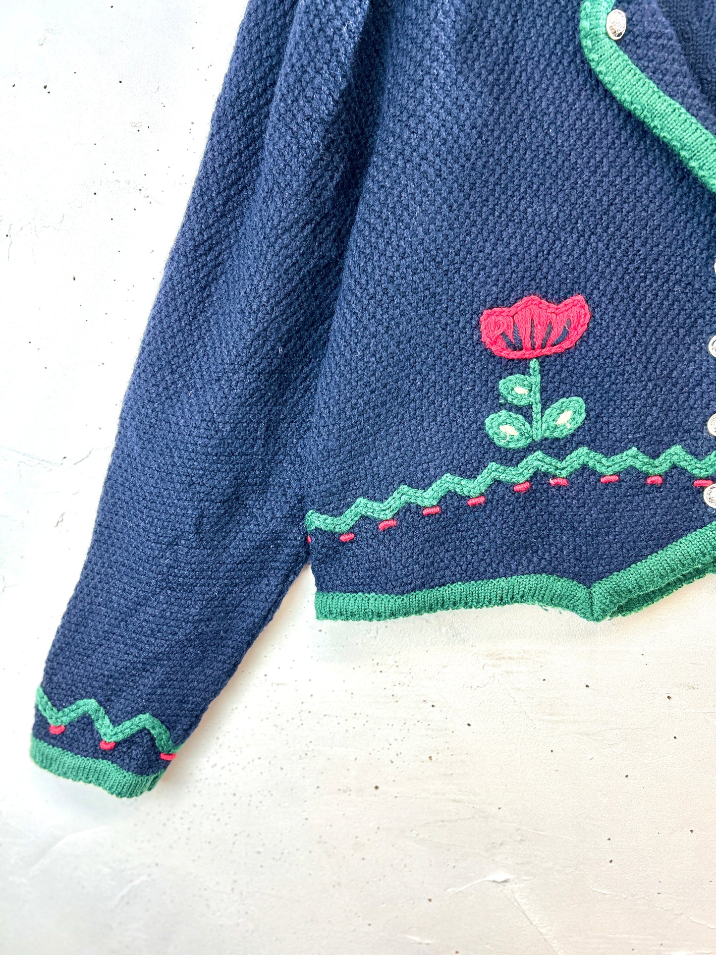 Vintage Tyrol Knit Cardigan [J30619]