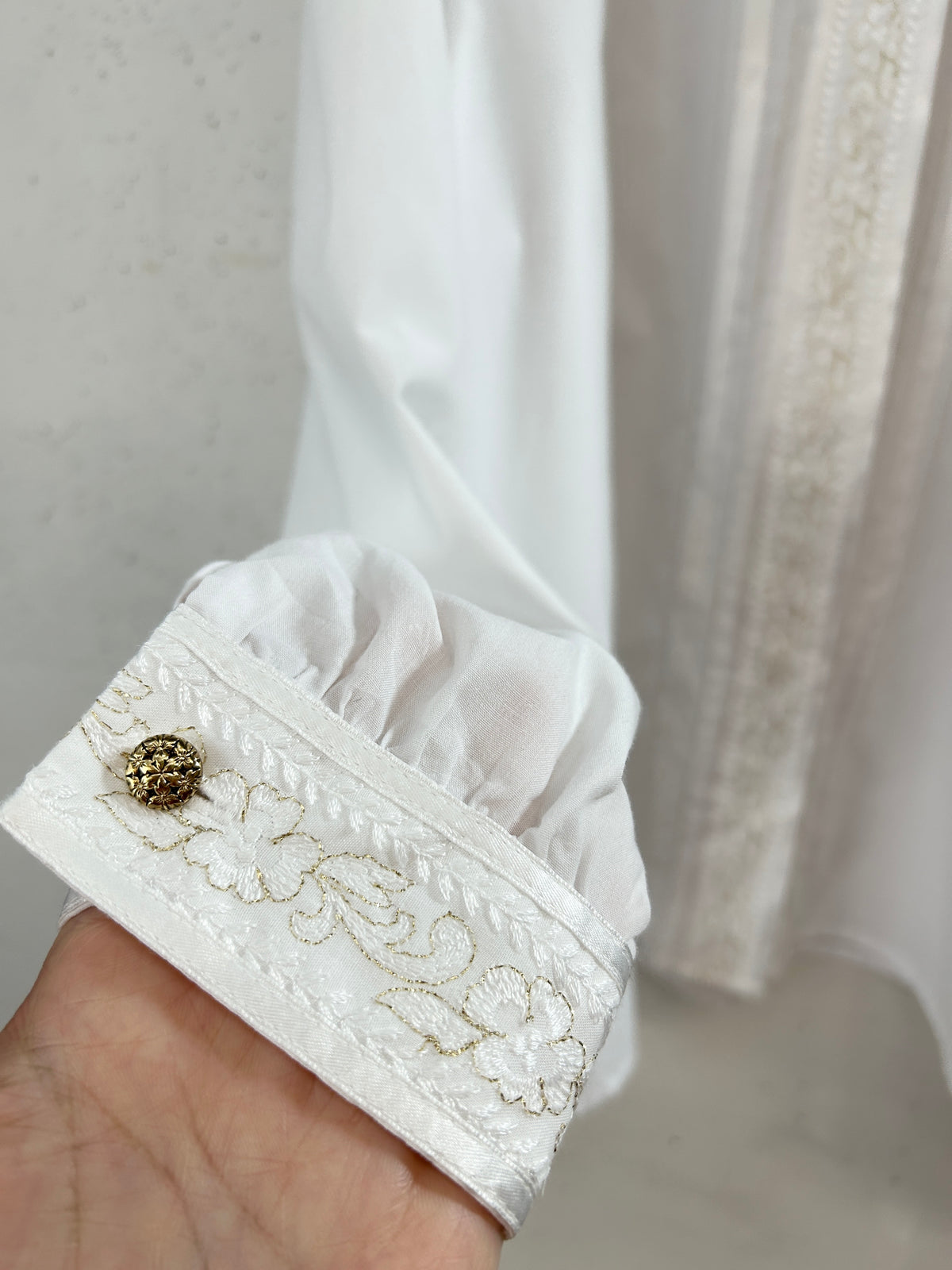 Vintage White Blouse [J34071]