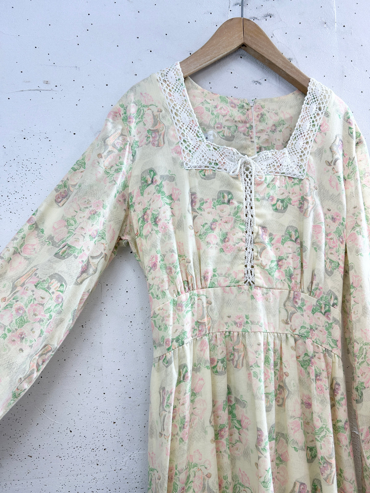 '70s Vintage Dress  [J34188]