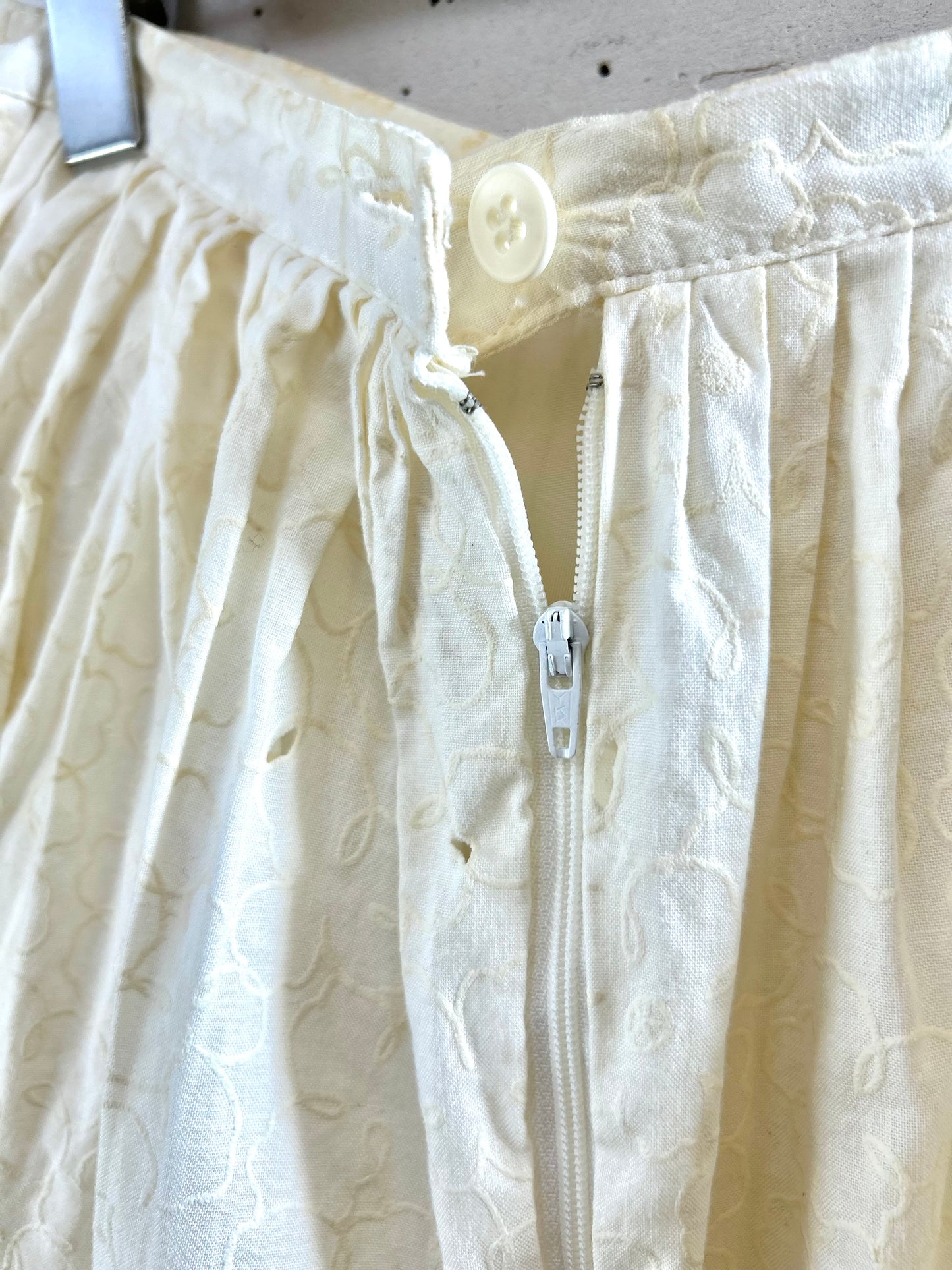 Vintage Tiered Skirt made in italy  [G30641]