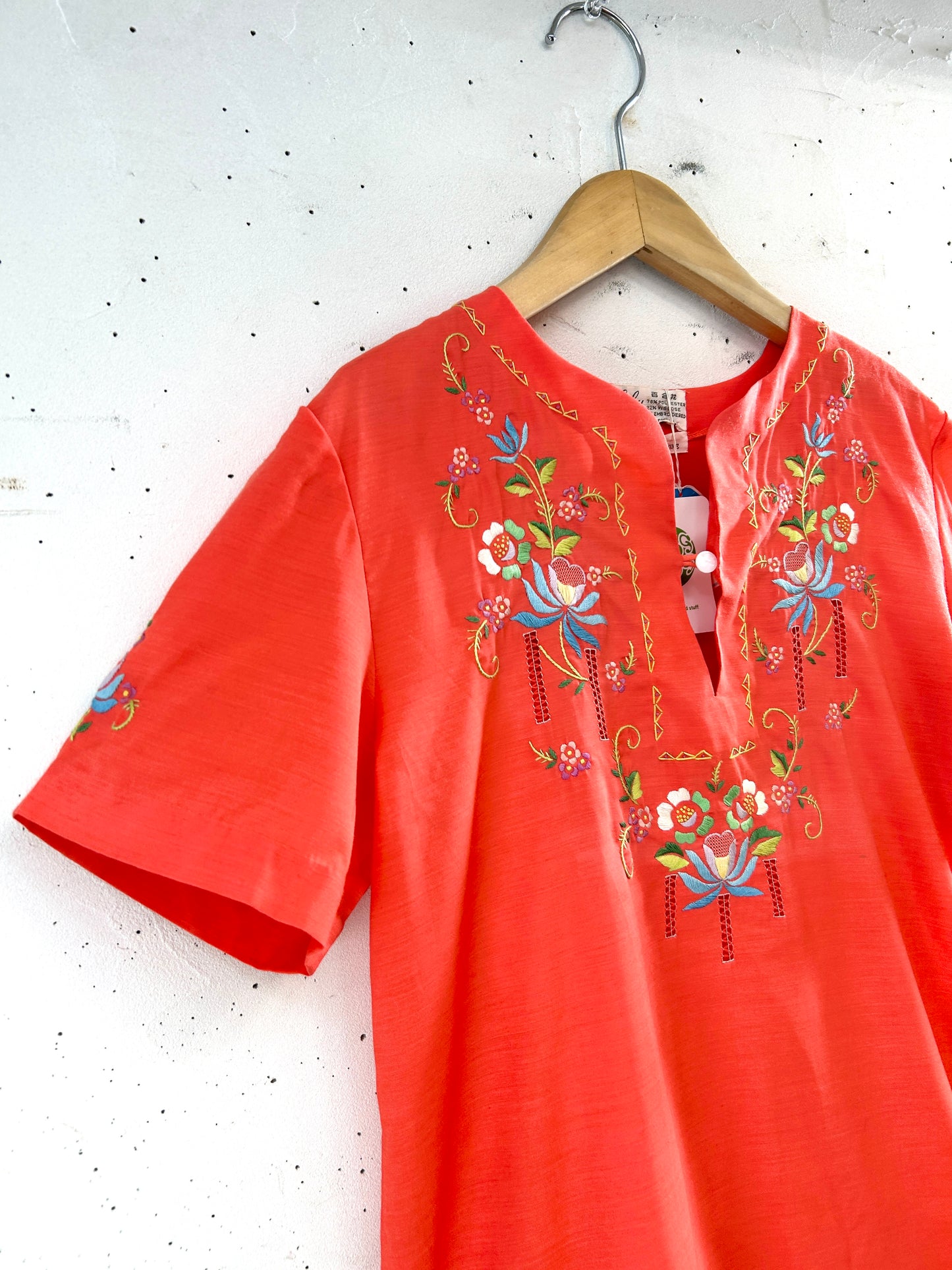 Vintage Embroidery Tunic [D32170]