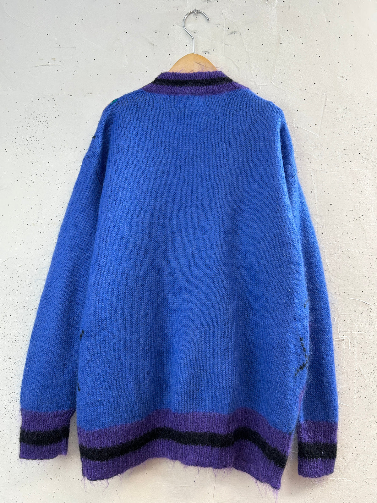 Vintage Mohair Knit Cardigan [J34106]