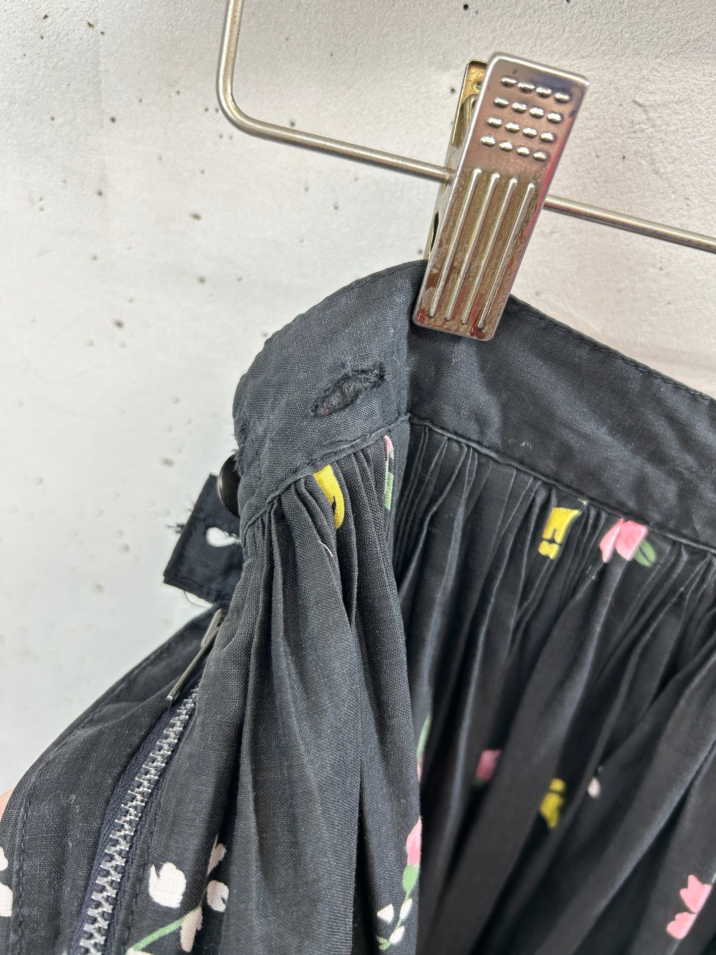 '50s Vintage End Pattern Skirt [B31519]