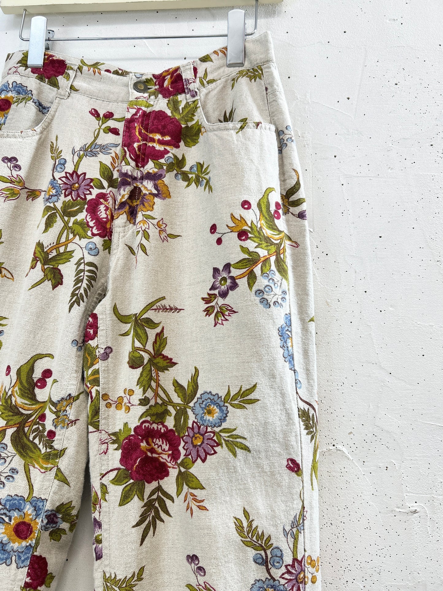 Vintage Linen Pants [E32409]