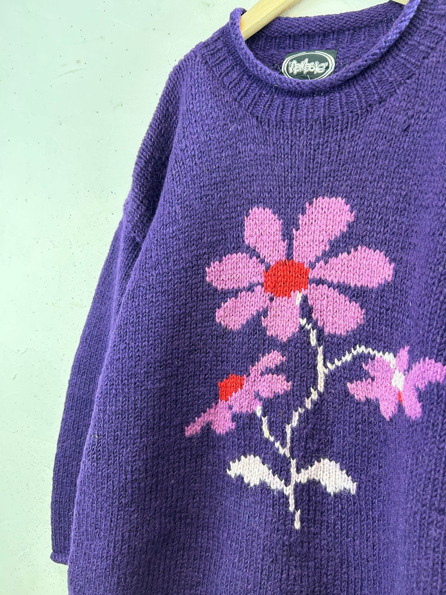 Vintage Hand Knit NEPAL [L30960]