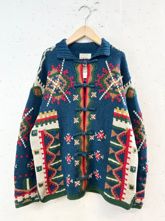 Vintage Knit Cardigan [J30594]