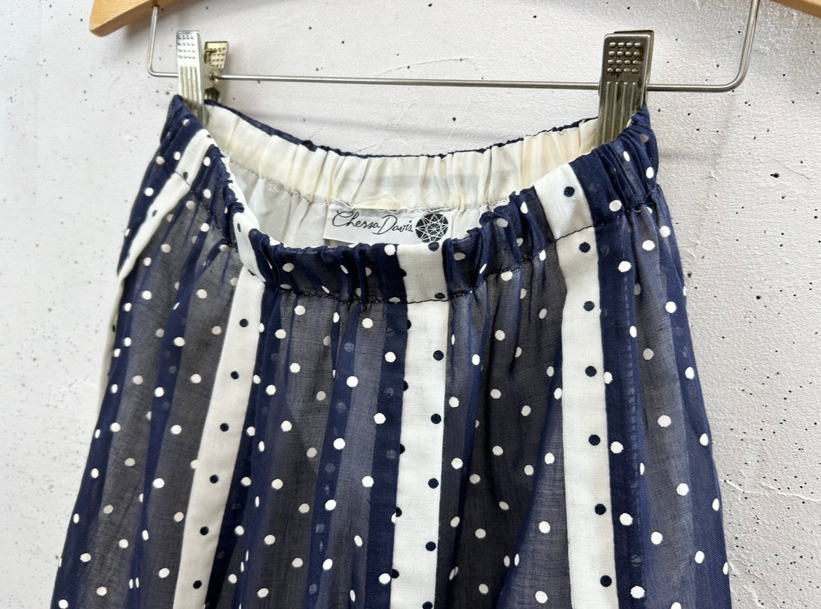 '70s Vintage Skirt 〜Chessa Davis〜 [D32125]