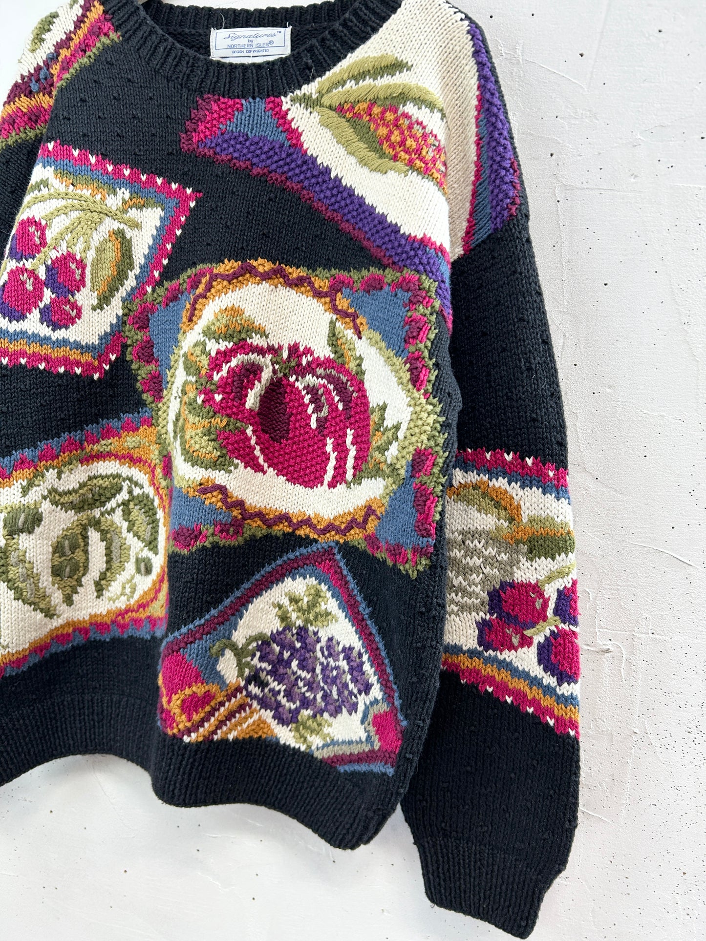 Vintage Knit Sweater [B31514]