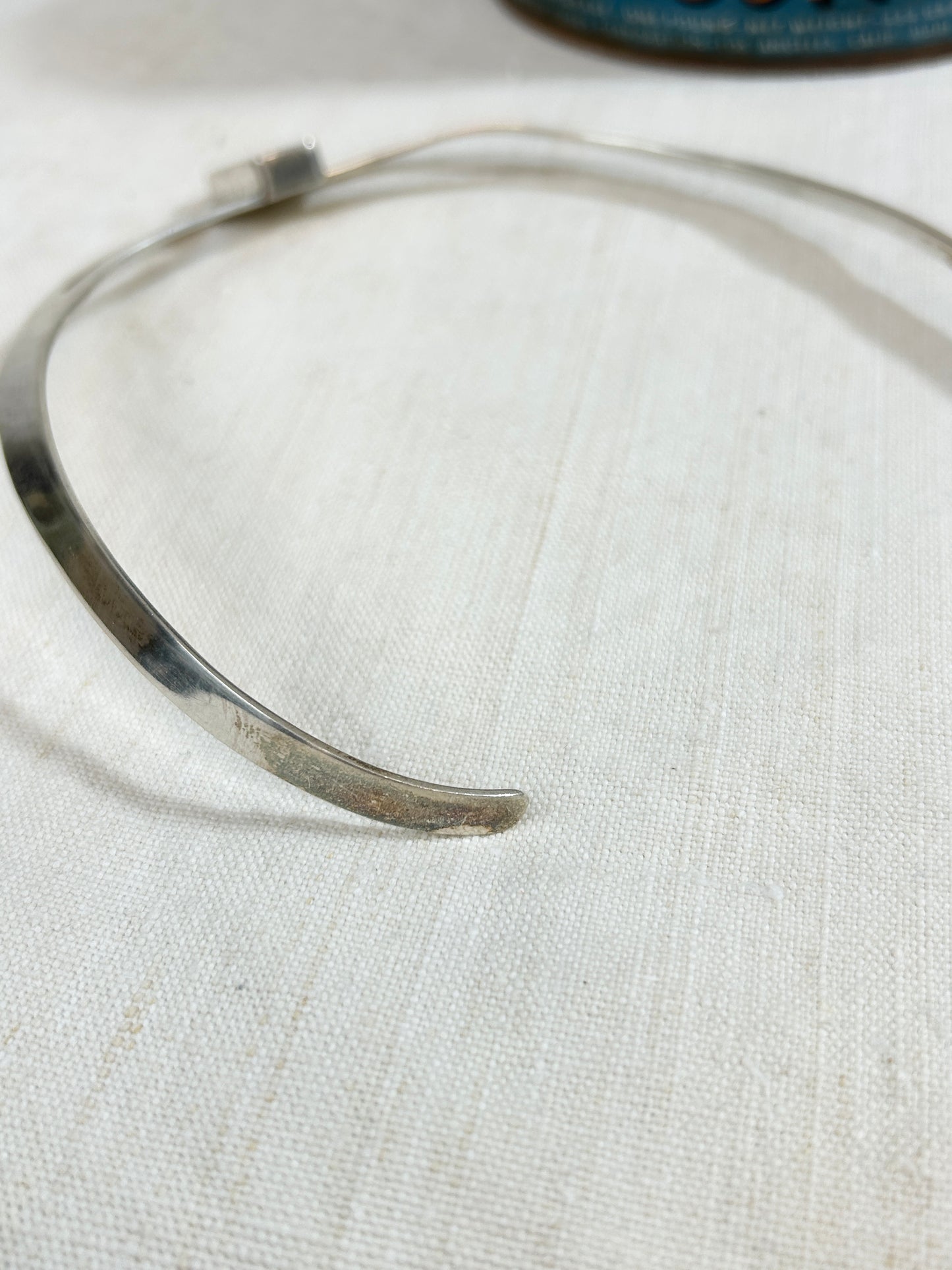 Vintage 925Silver Choker MADE IN MEXICO [I30220]