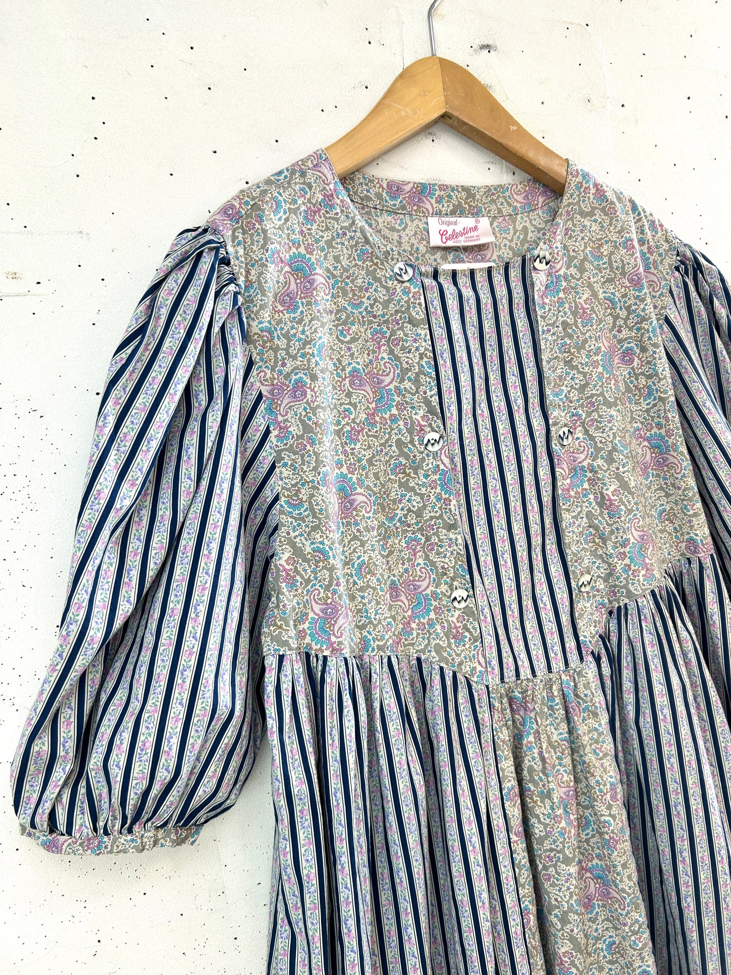 Vintage  Dress MADE IN WEST GERMANY [H33538]