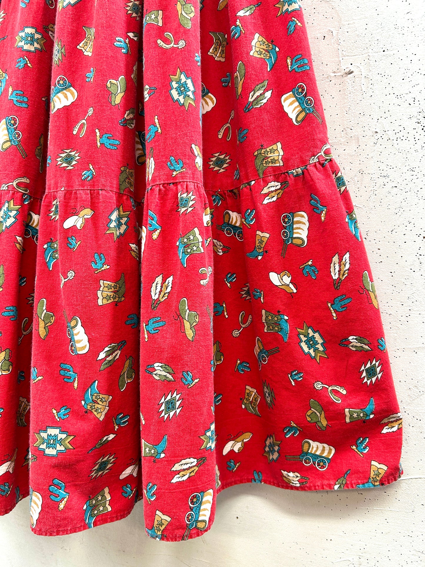 Vintage Tired Skirt [D32152]