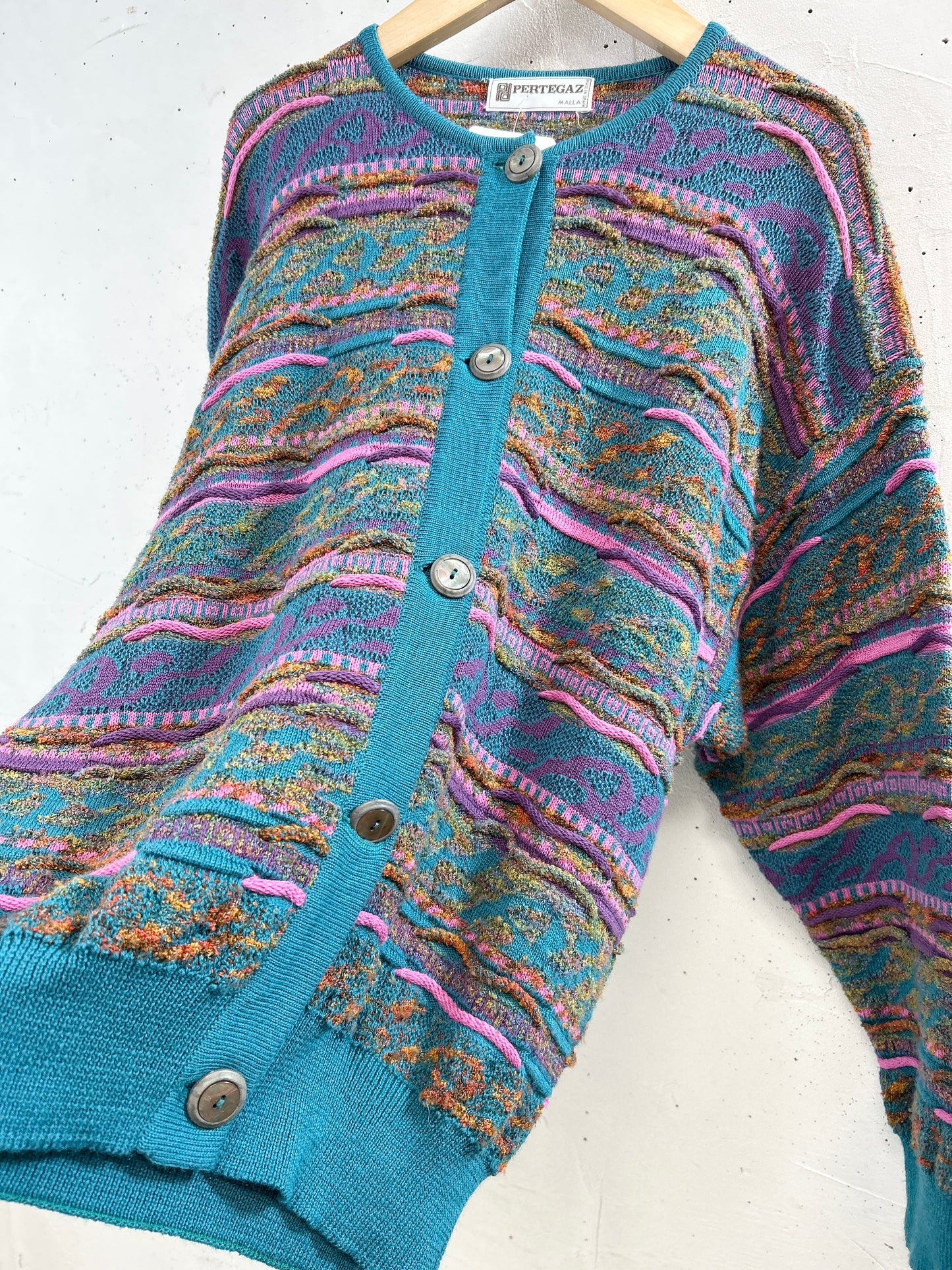 Vintage 3D Knit Sweater [B31479]