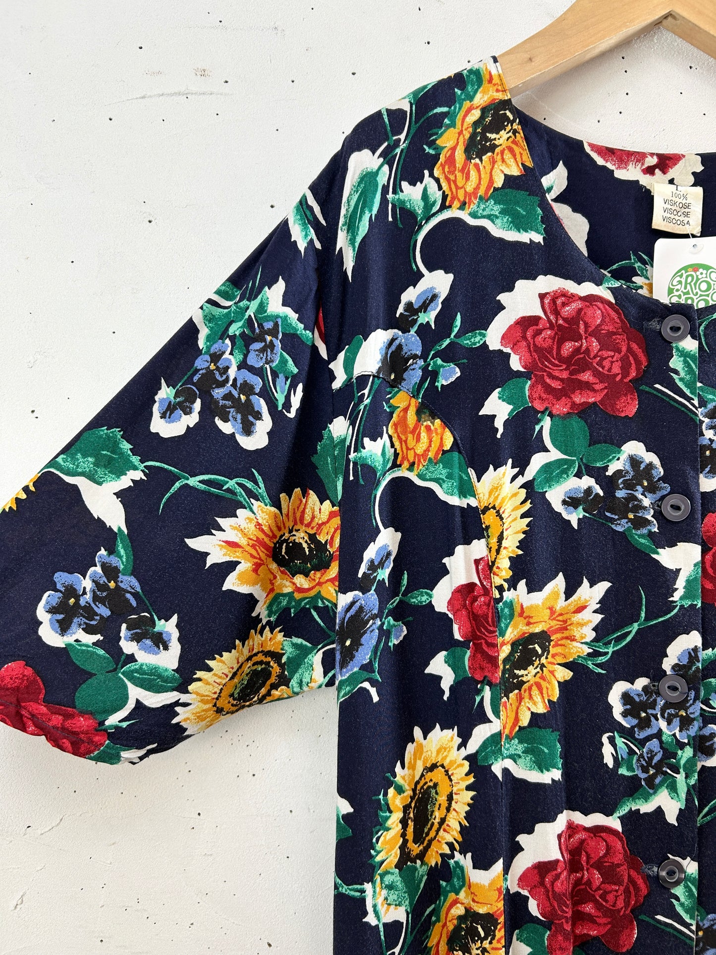 Vintage Flower Dress [H30805]