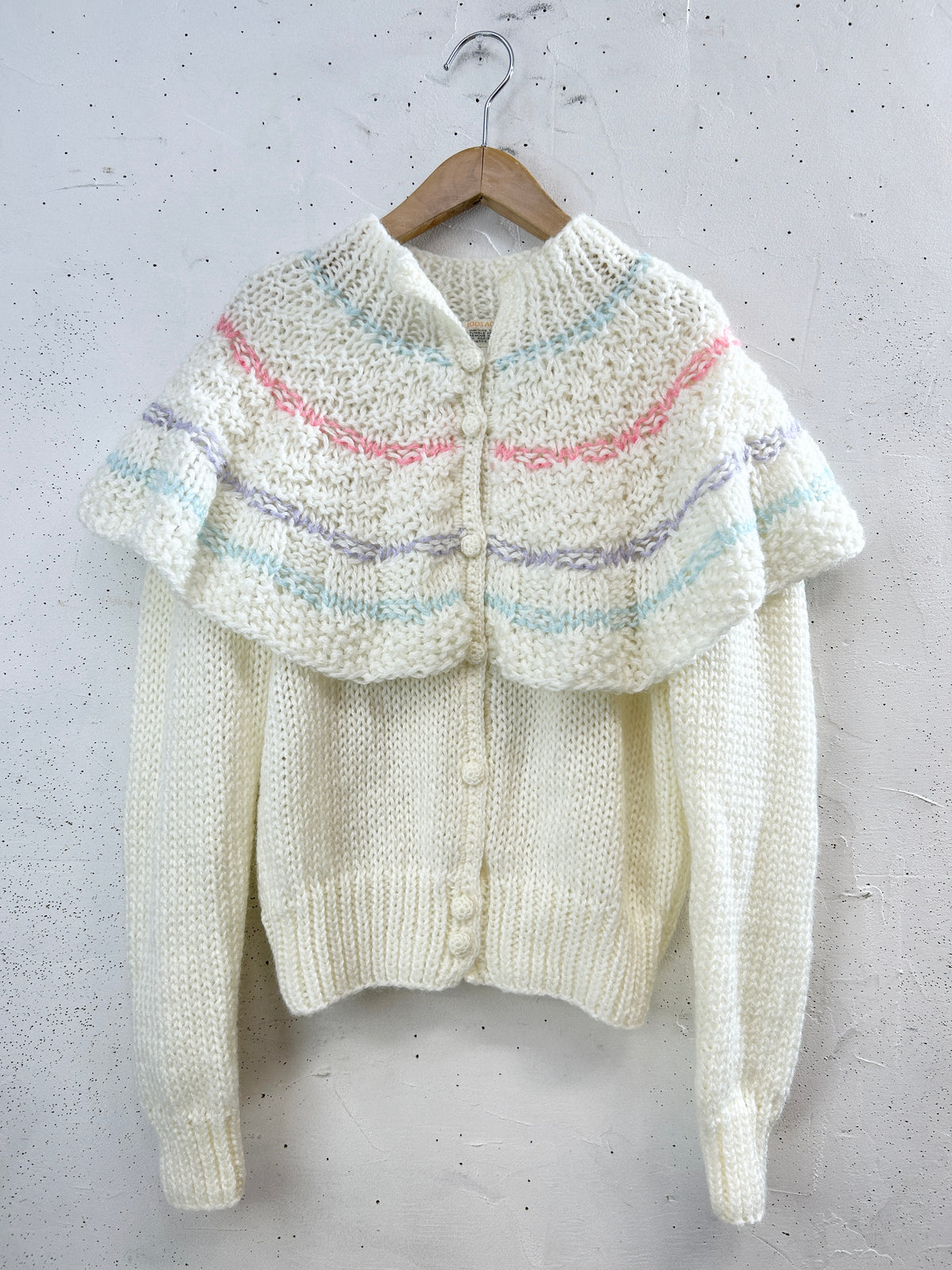 Vintage Knit Cardigan [I34003]