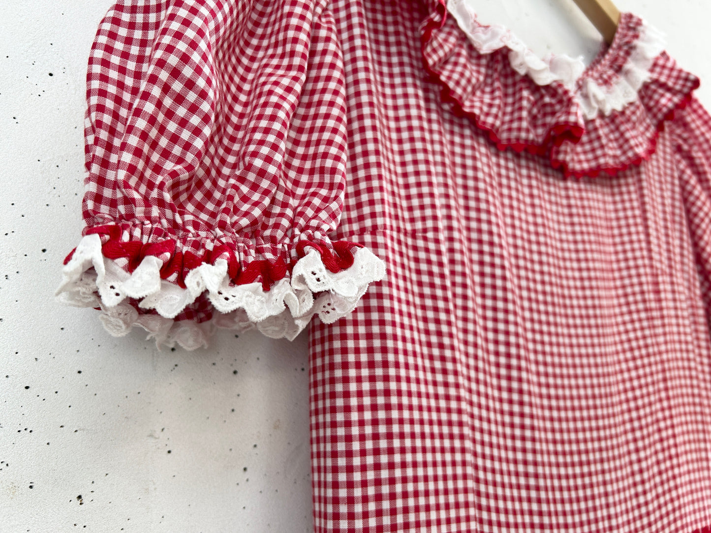 '70s Vintage Bonnet Dress [G33091]