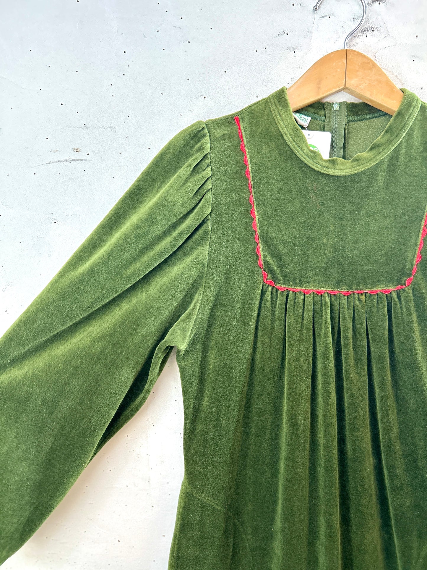 Vintage Velours Dress [I30350]