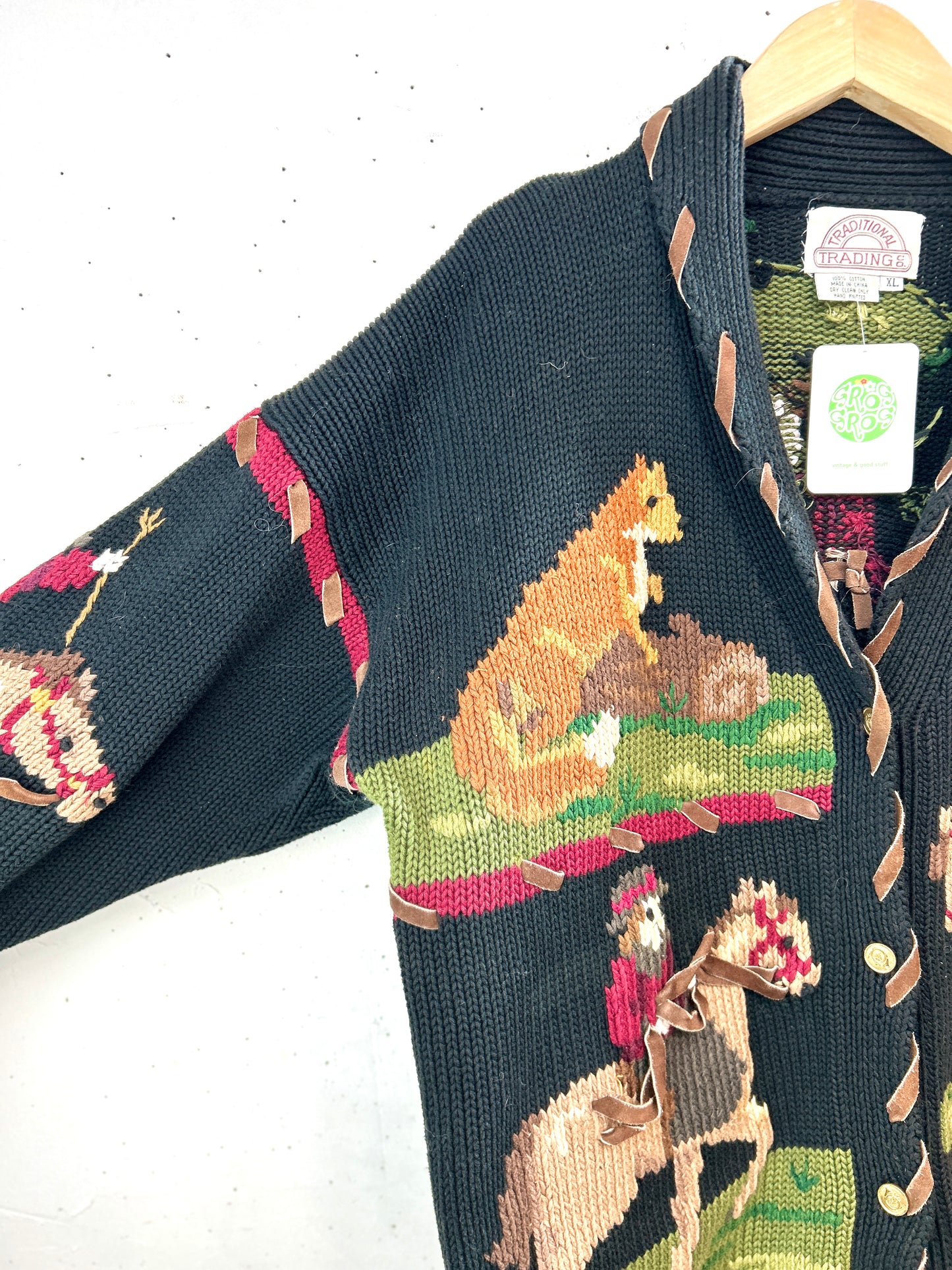 Vintage Knit Cardigan [A31312]