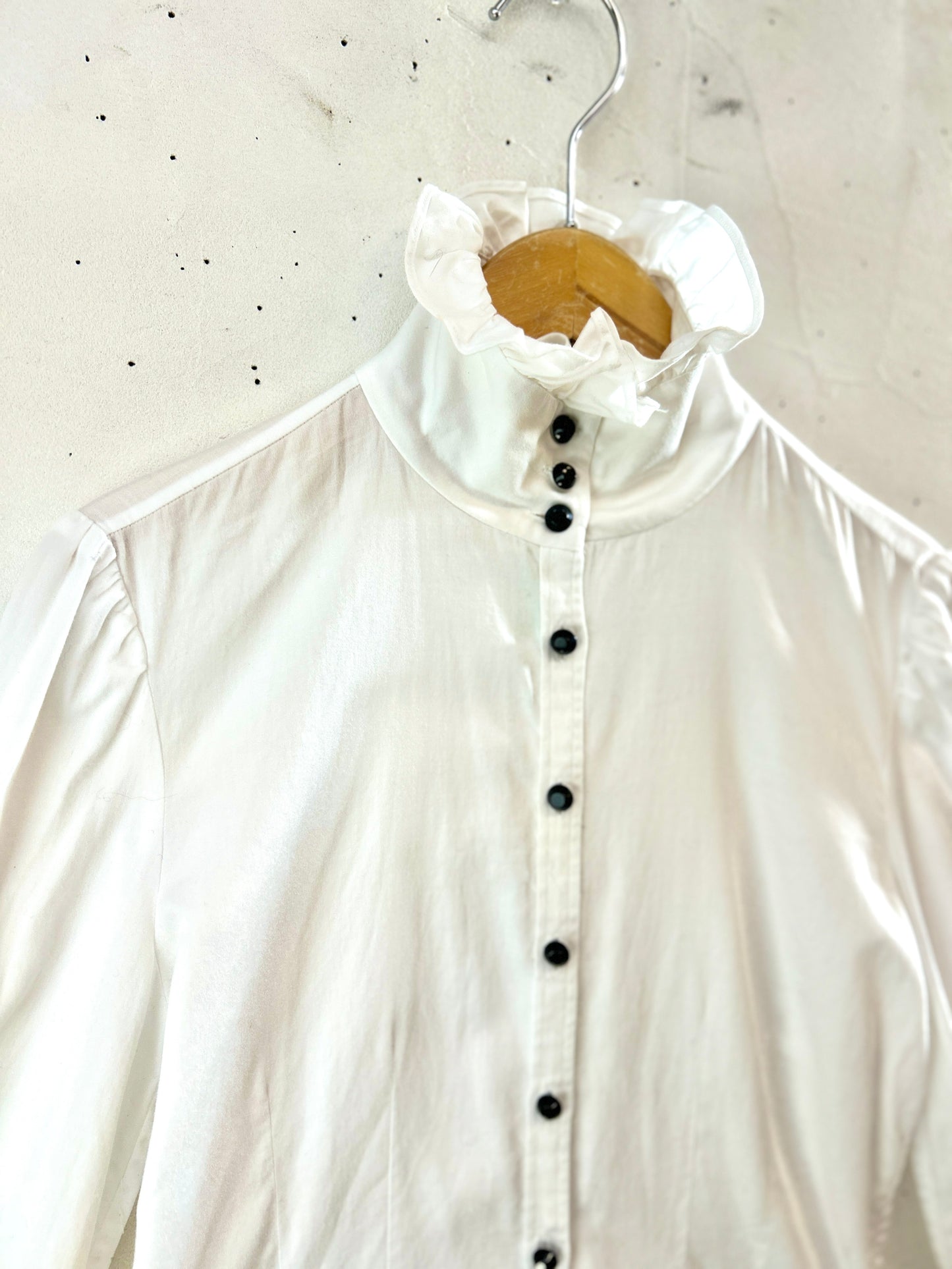 Vintage White Blouse ~Ralph Lauren~ [K30843]