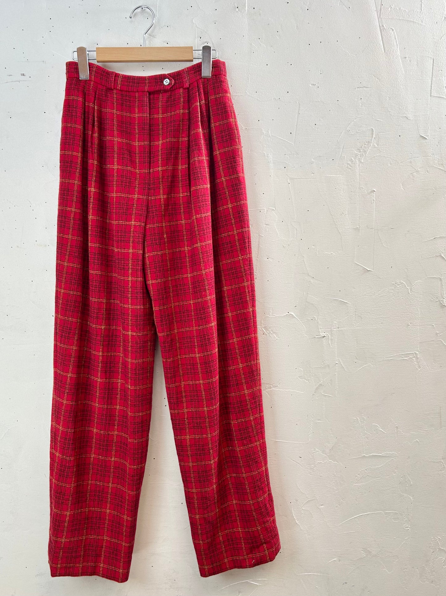 Vintage Plaid Pants 〜JOHN MEYER〜 [L29214]