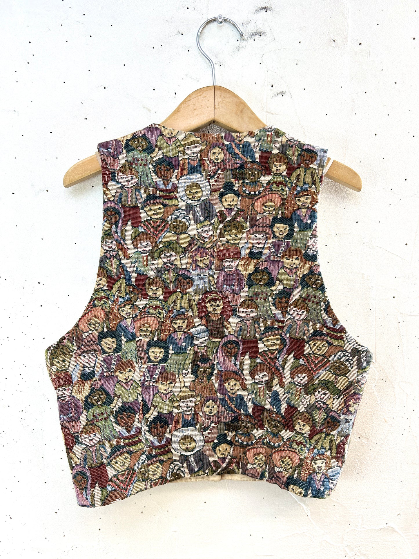 Vintage Gobelin Vest [J30568]