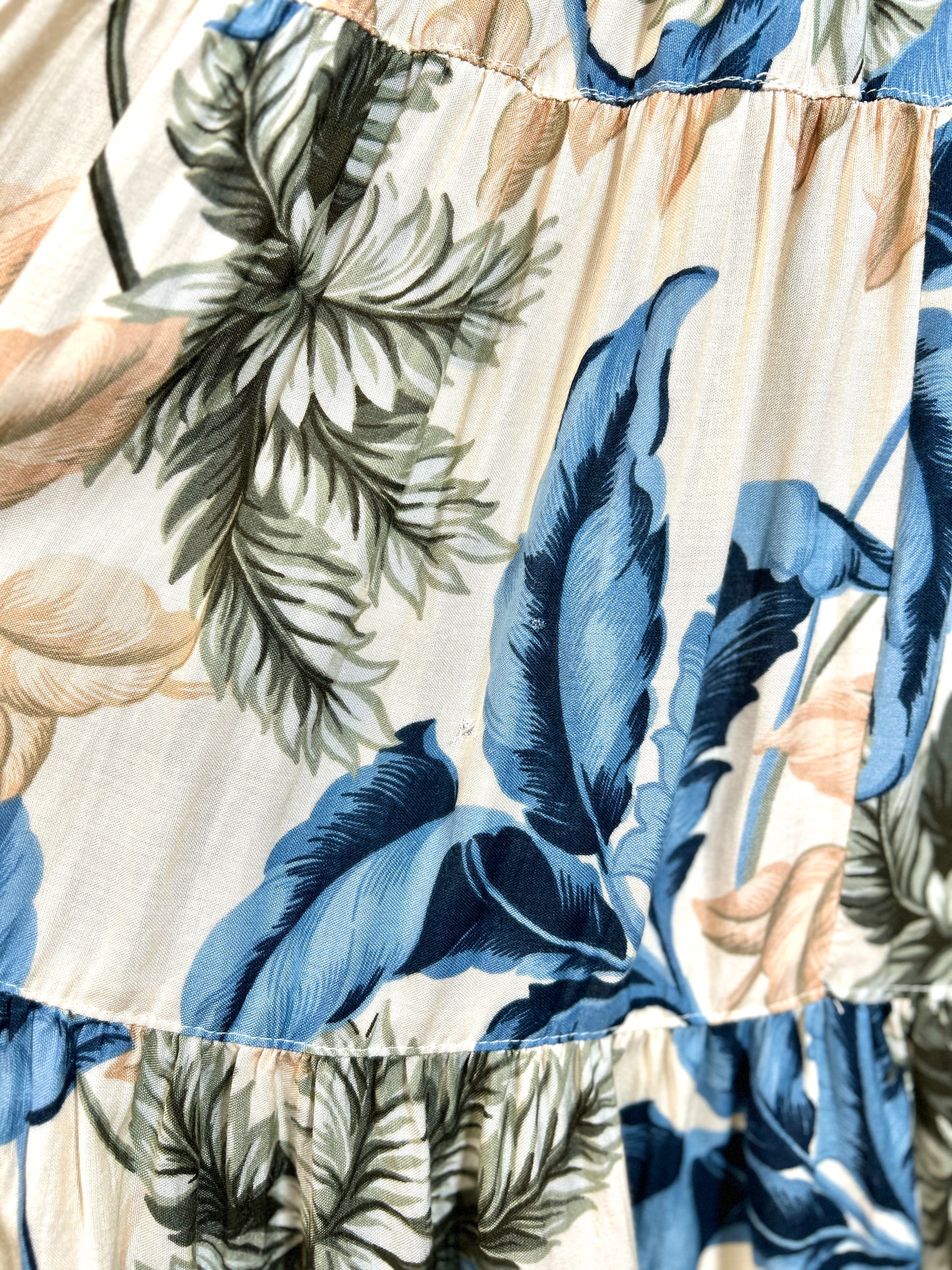 Vintage Tiered Skirt MADE IN GUATEMALA [B31531]