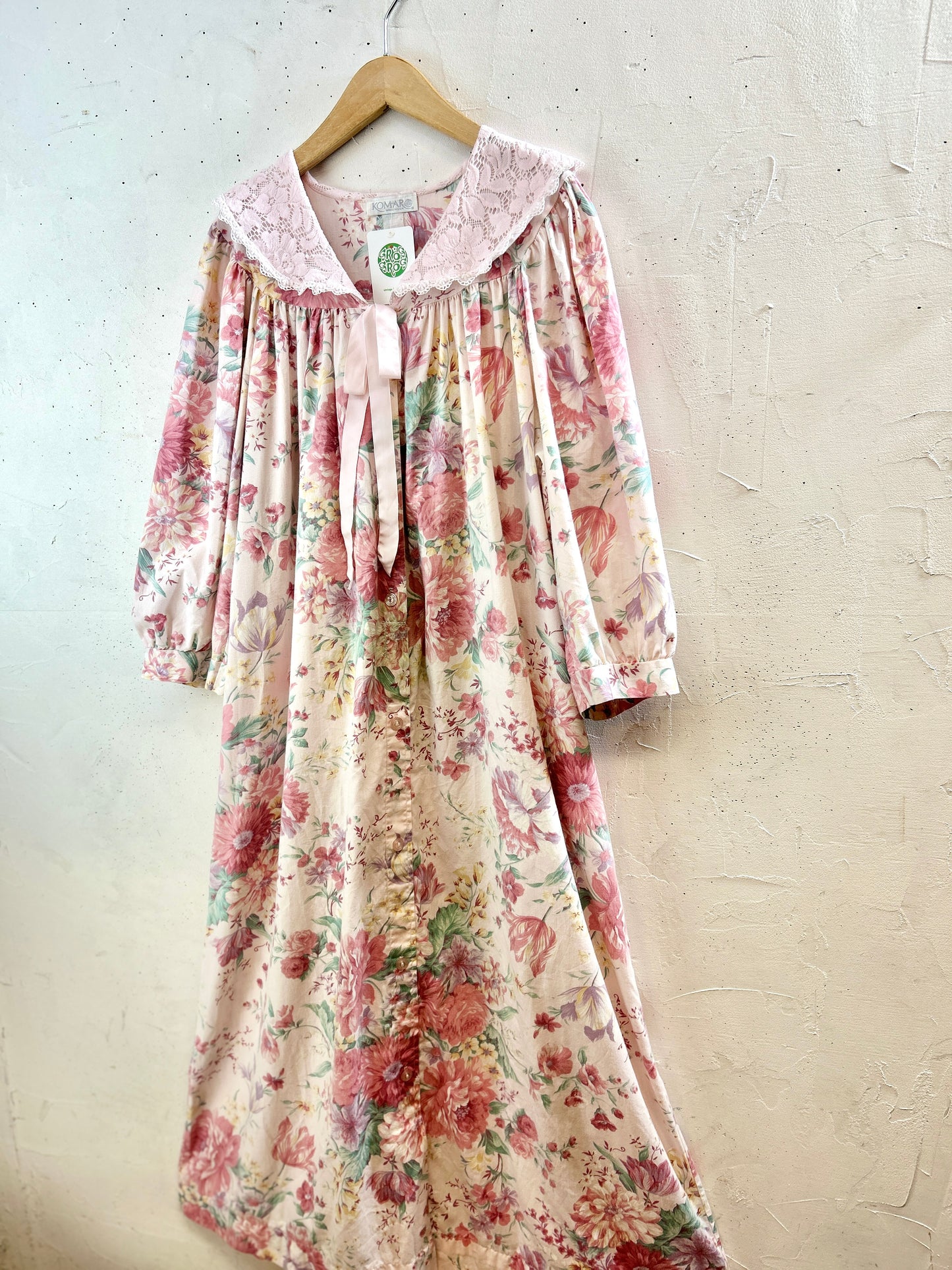 Vintage Dress MADE IN USA [I30176]