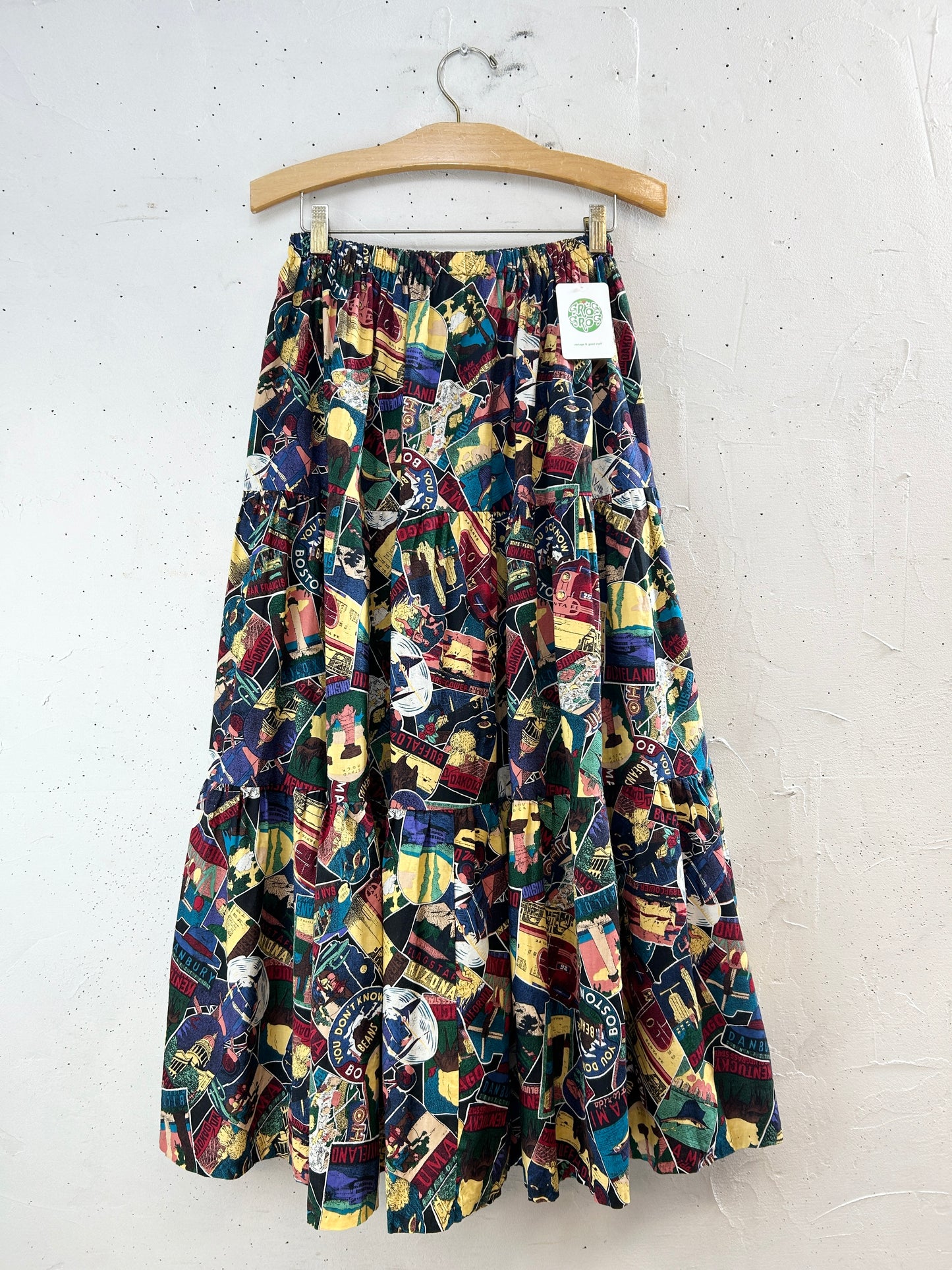 Vintage Tired Skirt [J30575]