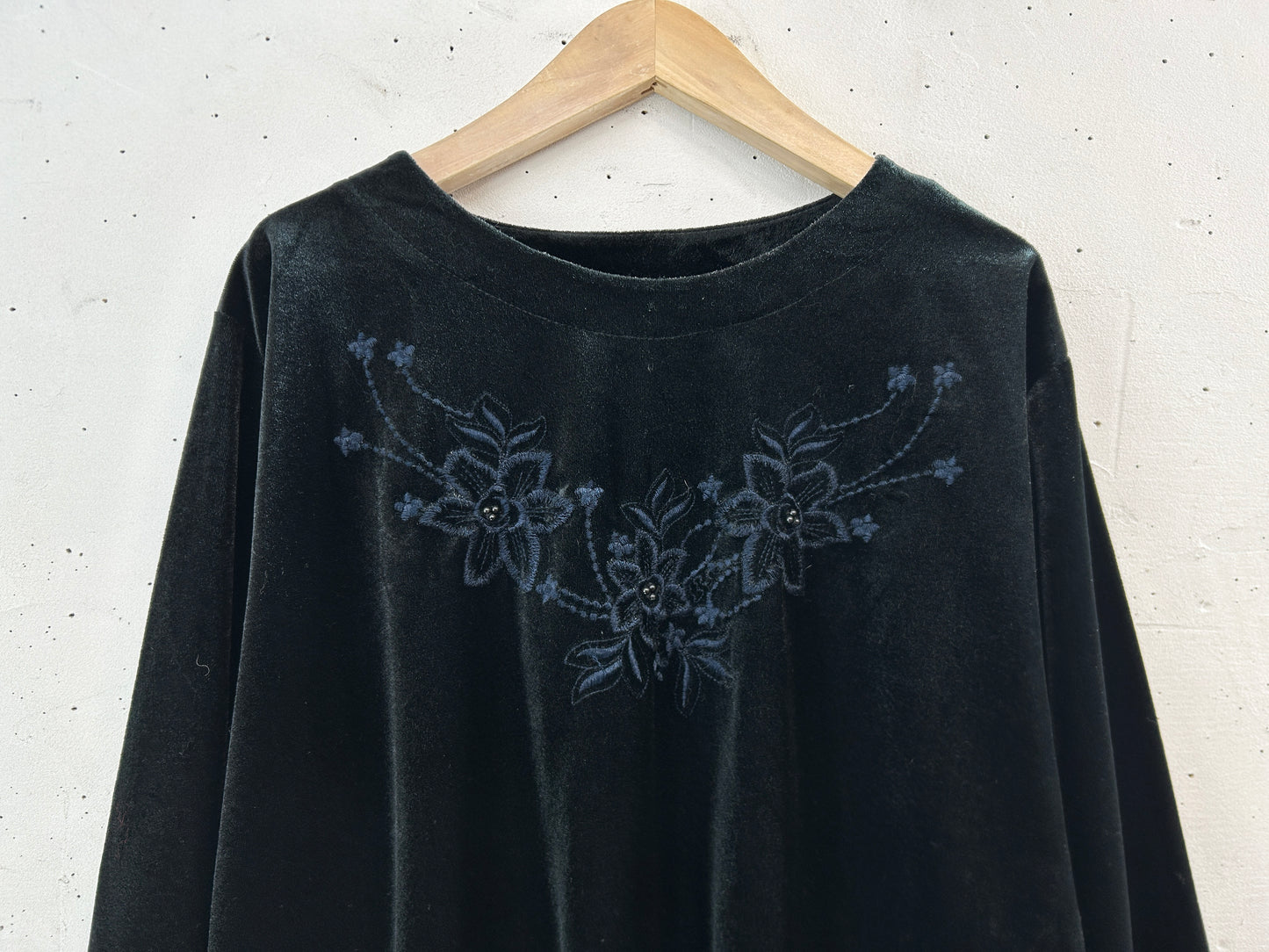 Vintage Velour Tops [L31098]