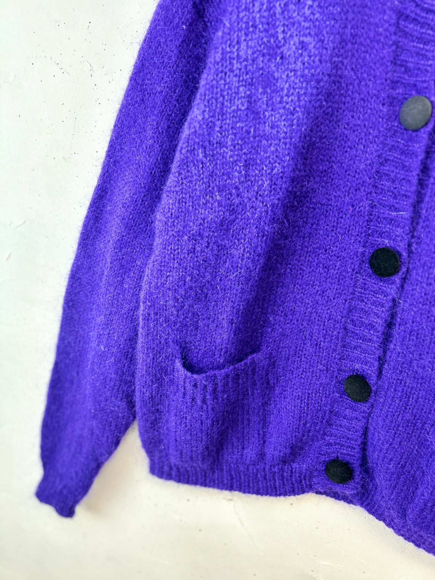 Vintage Mohair Knit Cardigan [K30840]