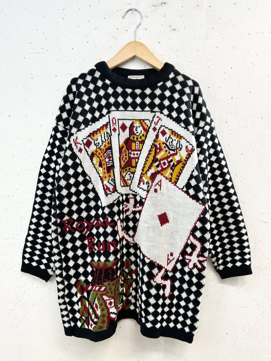 Vintage Knit Sweater [L31133]