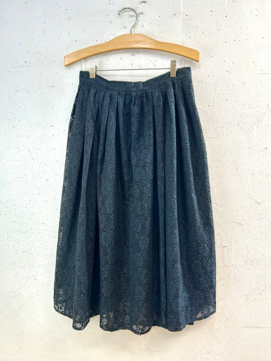 Vintage Lace Skirt [F32860]