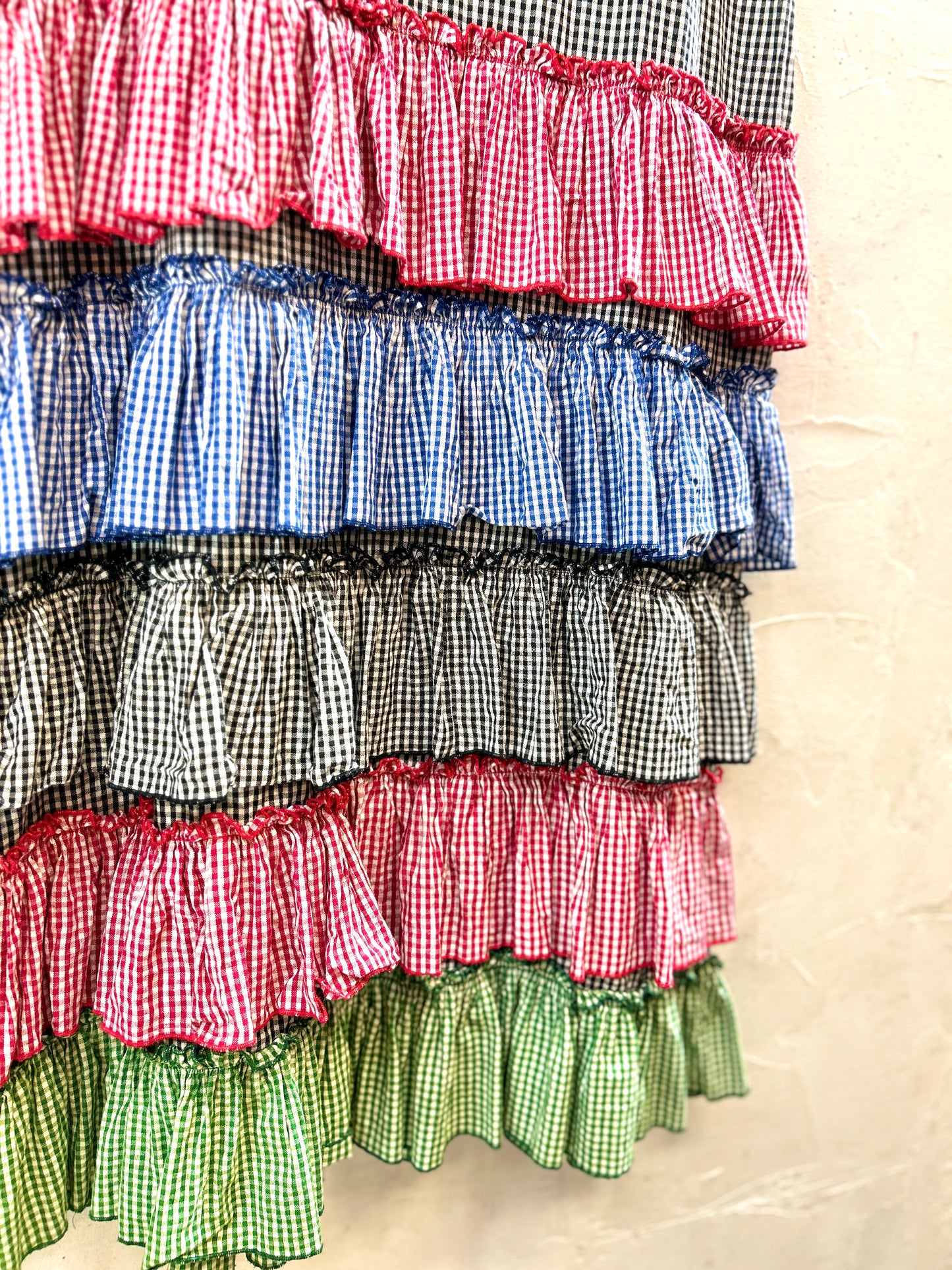 Vintage Tiered Dress  [H30820]